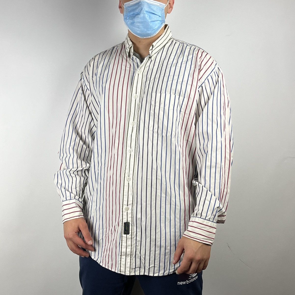 Chaps Ralph Lauren Chaps Ralph Lauren shirt striped size XXlarge Size US XXL / EU 58 / 5 - 1 Thumbnail