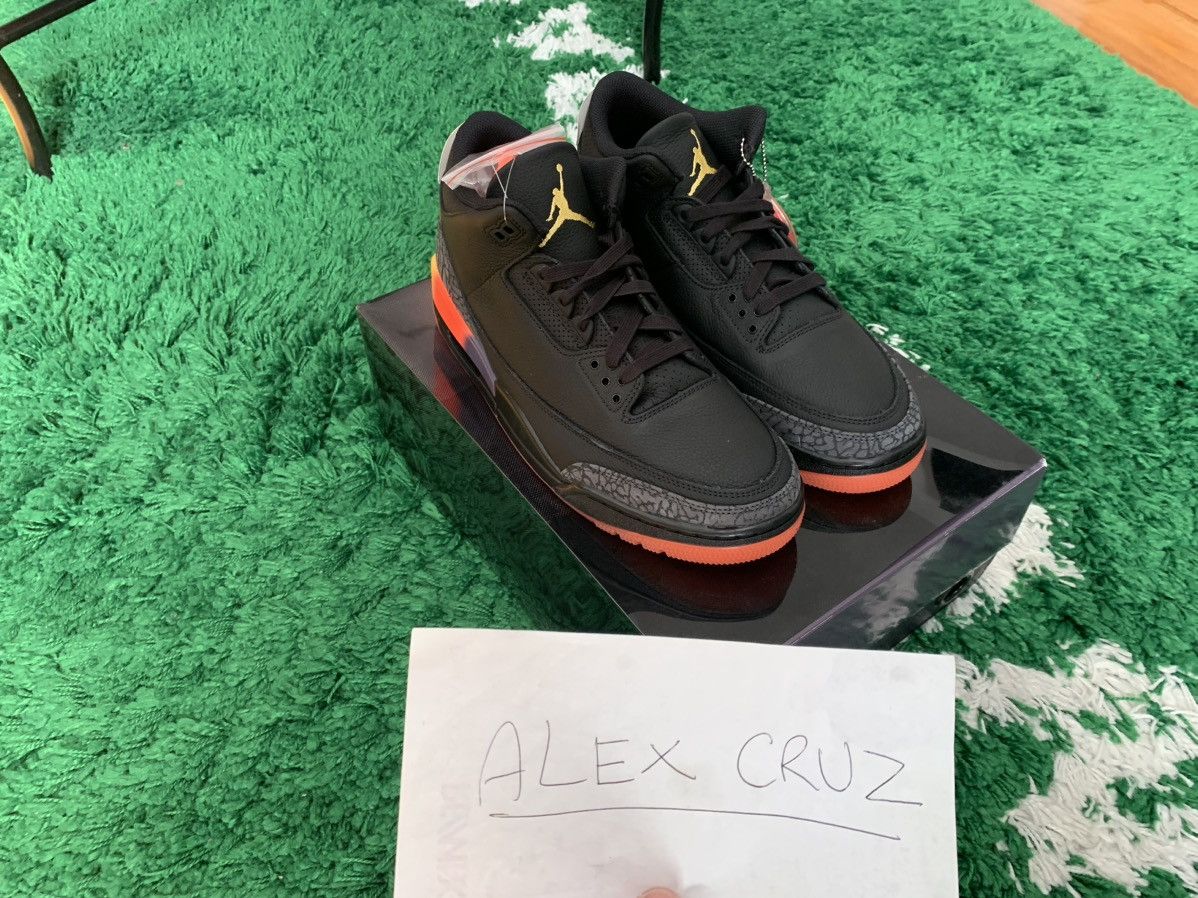 J Balvin × Jordan Brand Jordan 3 J Balvin Rio Size US 10.5 / EU 43-44 - 1 Thumbnail