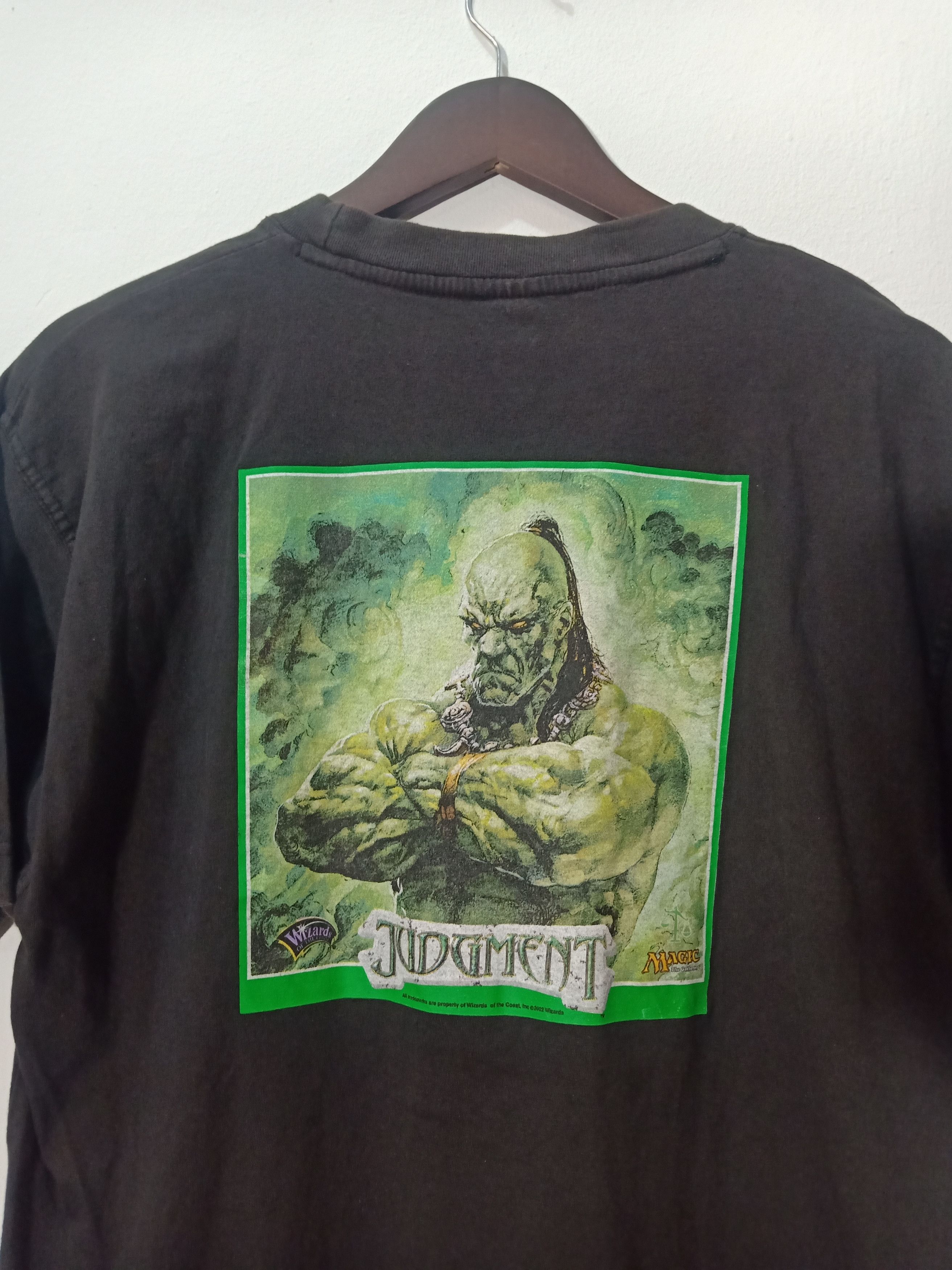Vintage Vintage magic the gathering judgement t-shirt Size US L / EU 52-54 / 3 - 3 Thumbnail