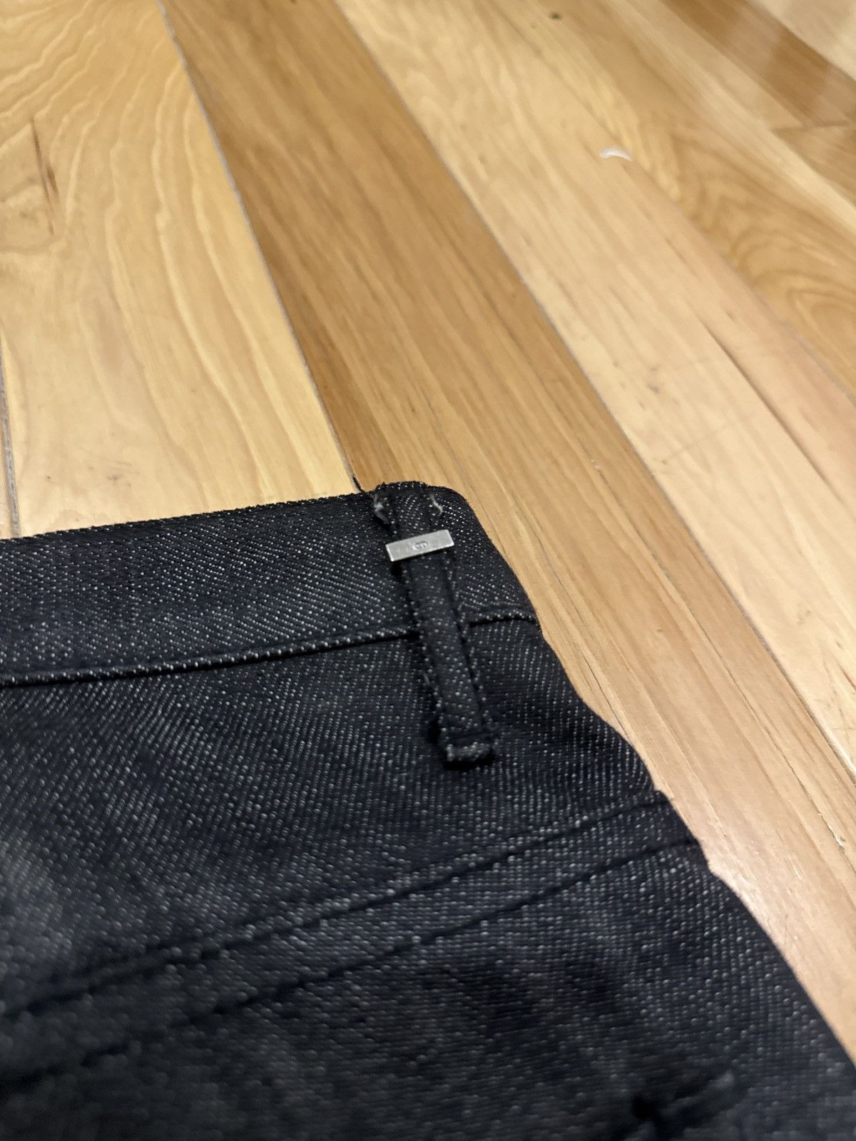 Dior × Hedi Slimane AW05 Dior Flared Denim Size US 27 - 3 Thumbnail