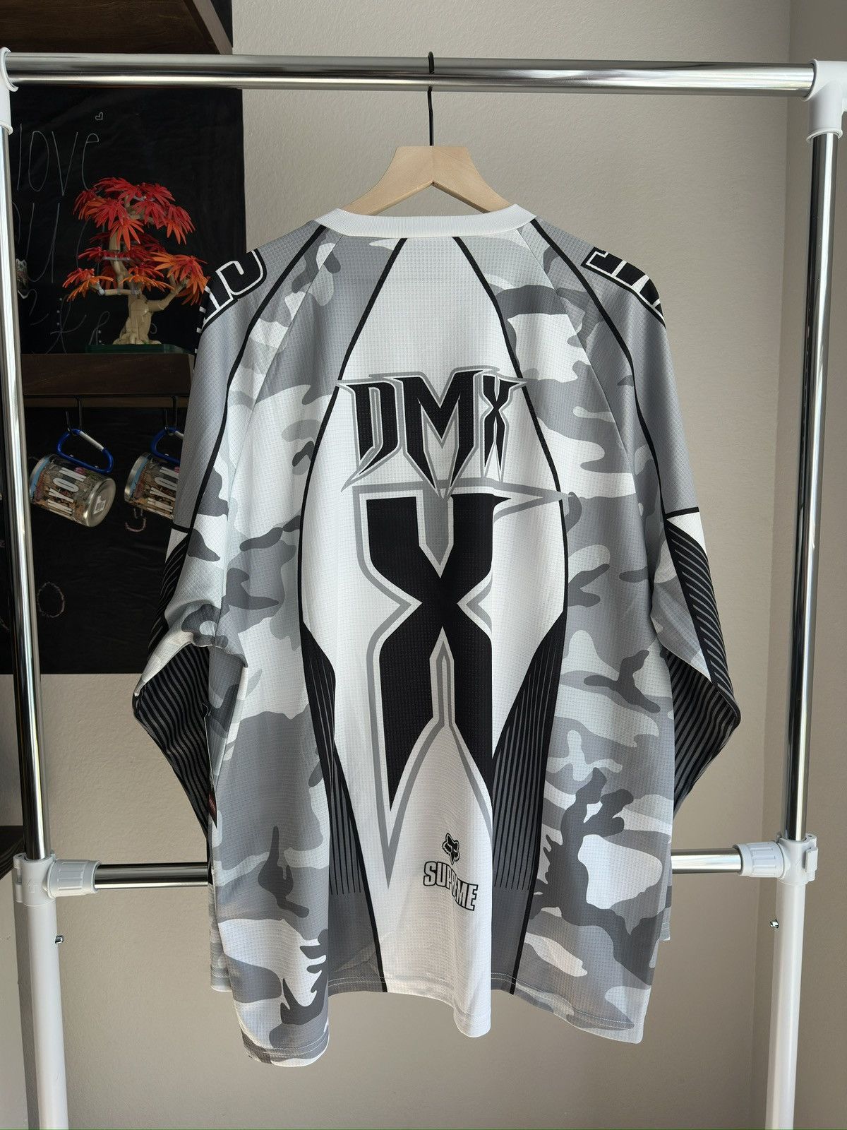 Fox Racing × Supreme DMX Moto Jersey Arctic Camo Size US XXL / EU 58 / 5 - 2 Thumbnail