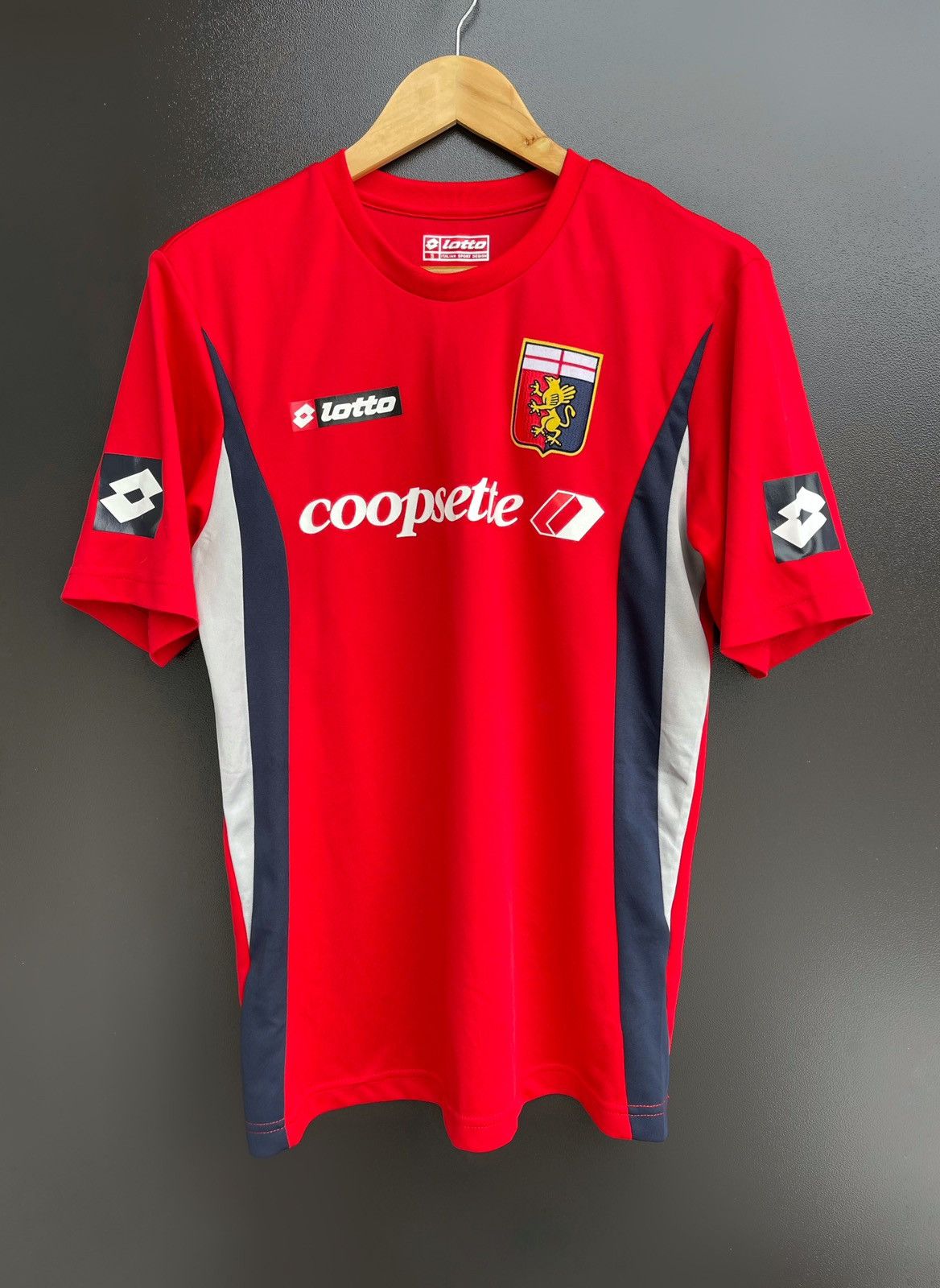 Lotto Sport × Vintage Lotto Genoa CFC 2012/13 Football Soccer Training Jersey Sz S Size US S / EU 44-46 / 1 - 1 Thumbnail