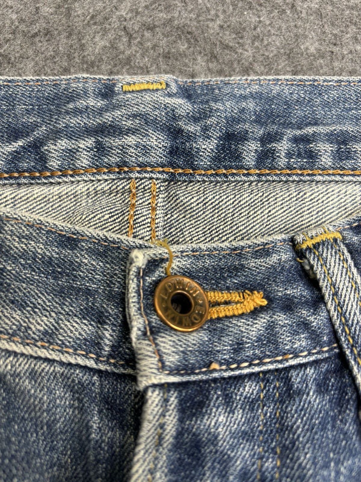 Edwin 💥Low Rize💥Edwin Low Rize Cool Fades Selvedge Denim F483 Size US 29 - 10 Thumbnail