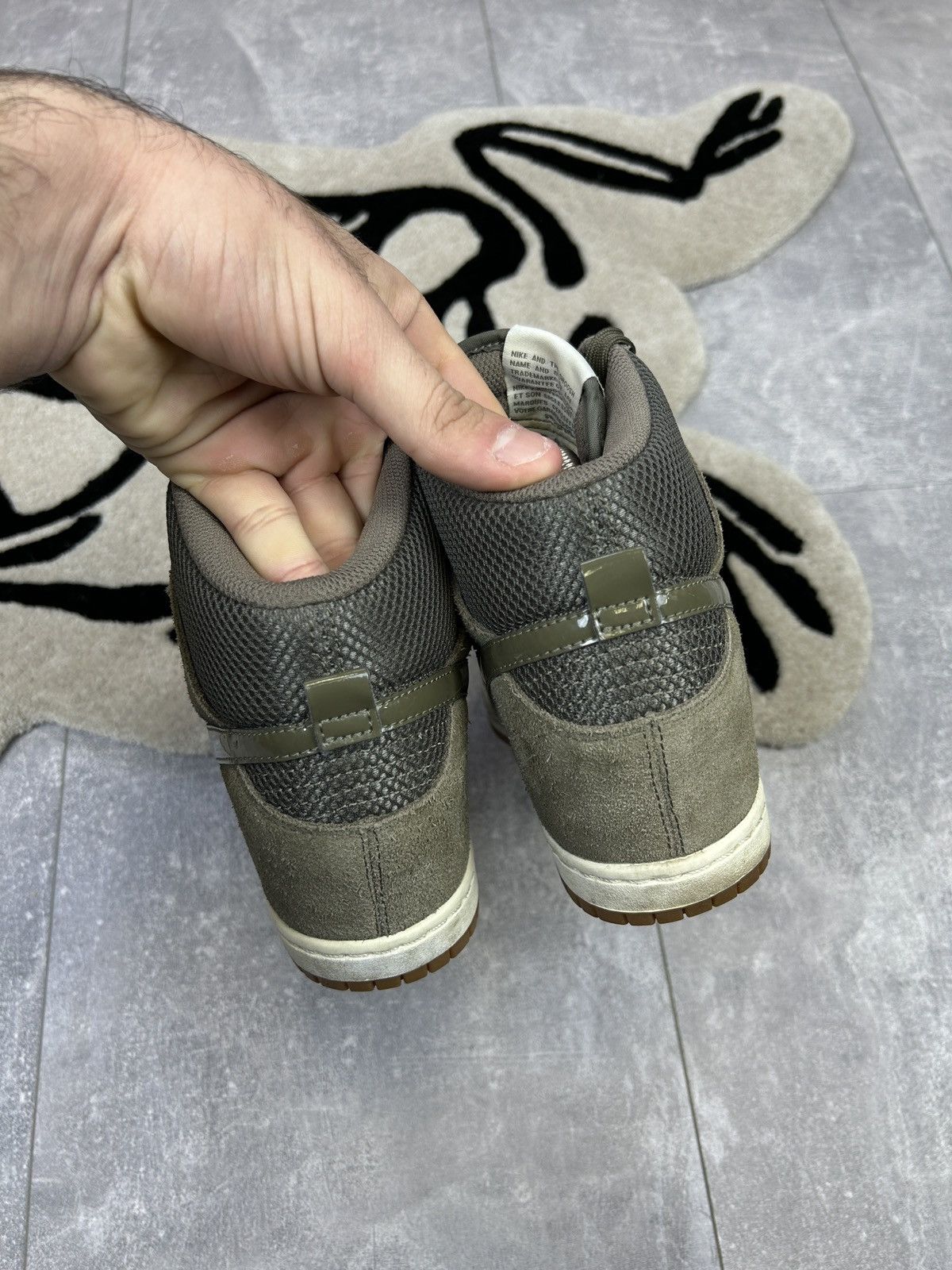 Nike Women’s Vintage Nike Dunk Sky Hi Mesh Sneakers size 39 y2k Size US 8 / IT 38 - 8 Thumbnail