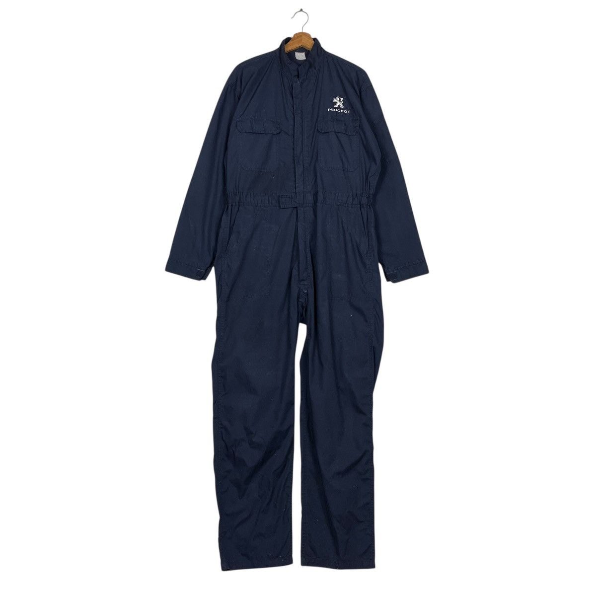 Vintage Peugeot Racing Embroidery Logo Coverall