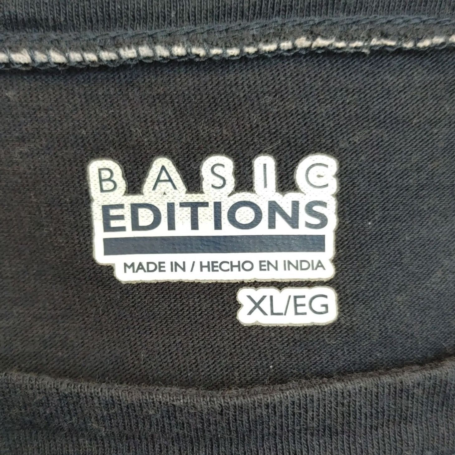 Basic Editions Basic Editions Women's Black/Blue/White Stripped Quarter Sle Size XL / US 12-14 / IT 48-50 - 3 Thumbnail