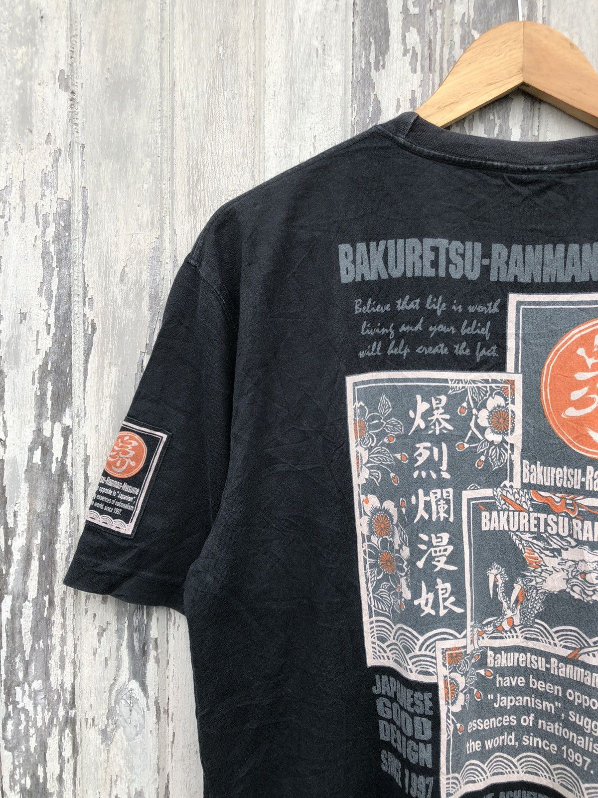 Japanese Brand × Vintage Vintage 90s Ted Company Bakuretsu Ranman Musume Dragon Tee Size US L / EU 52-54 / 3 - 5 Thumbnail