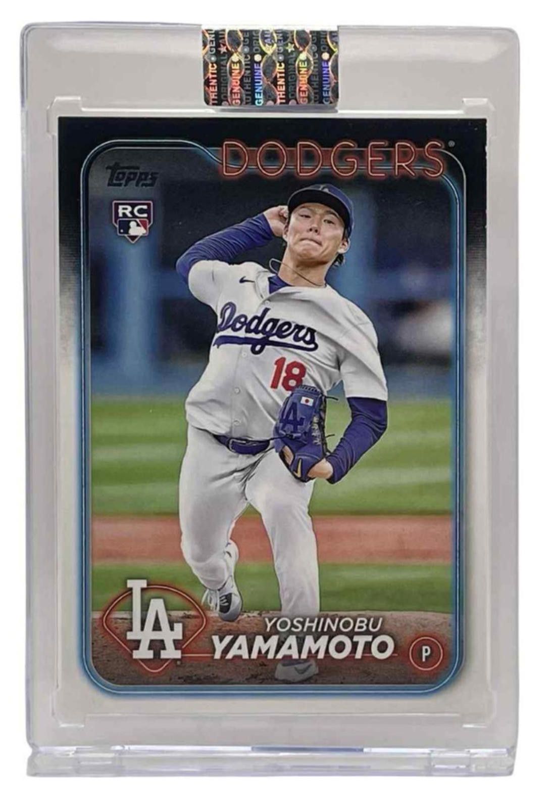 Other 2024 Topps #553 Series 2 Yoshinobu Yamamoto Rookie (RC) Size ONE SIZE - 2 Thumbnail