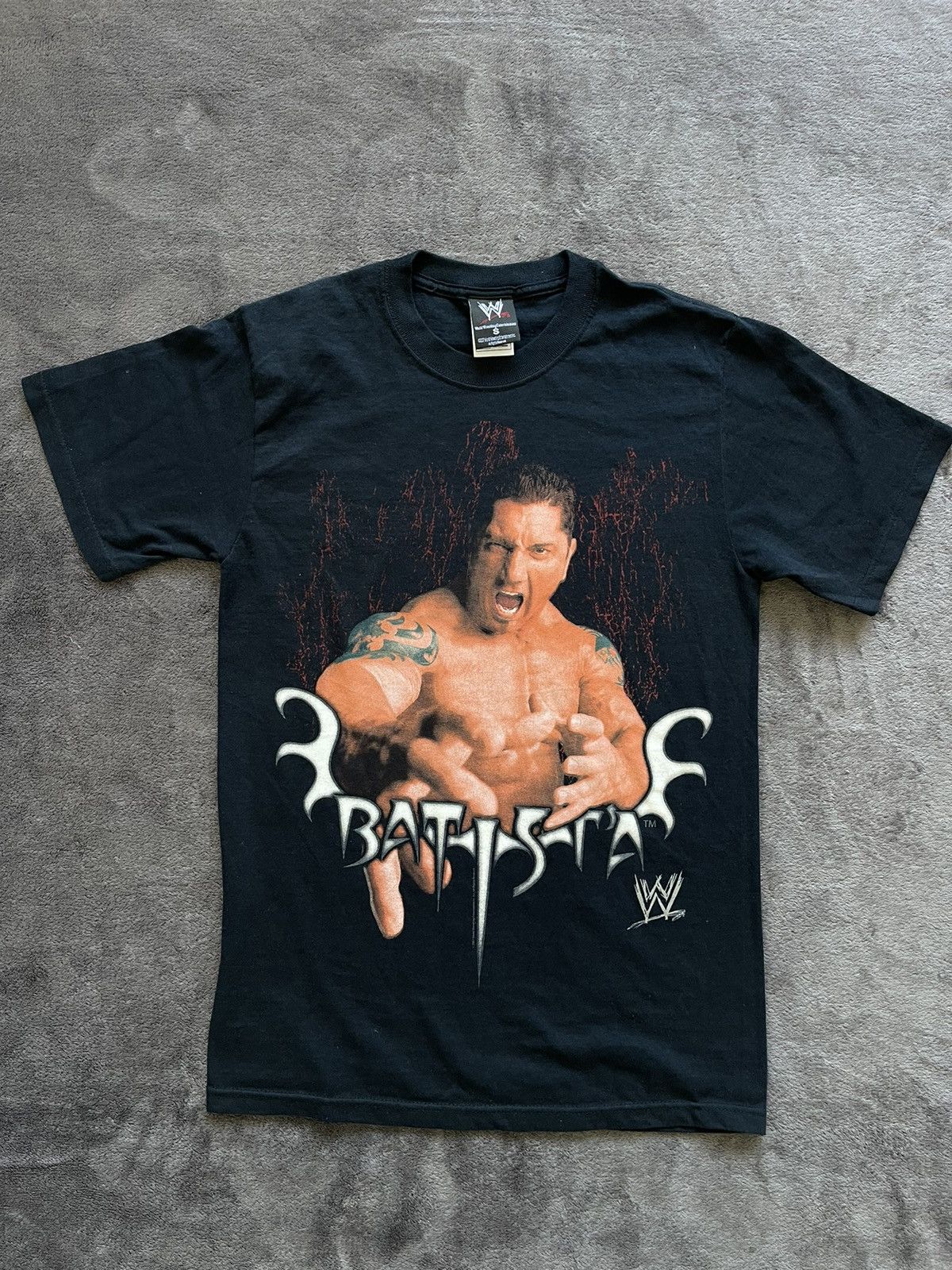 Fruit Of The Loom × Vintage Batista World Wrestling 🤼 2007 USA 🇺🇸 Size US S / EU 44-46 / 1 - 1 Thumbnail