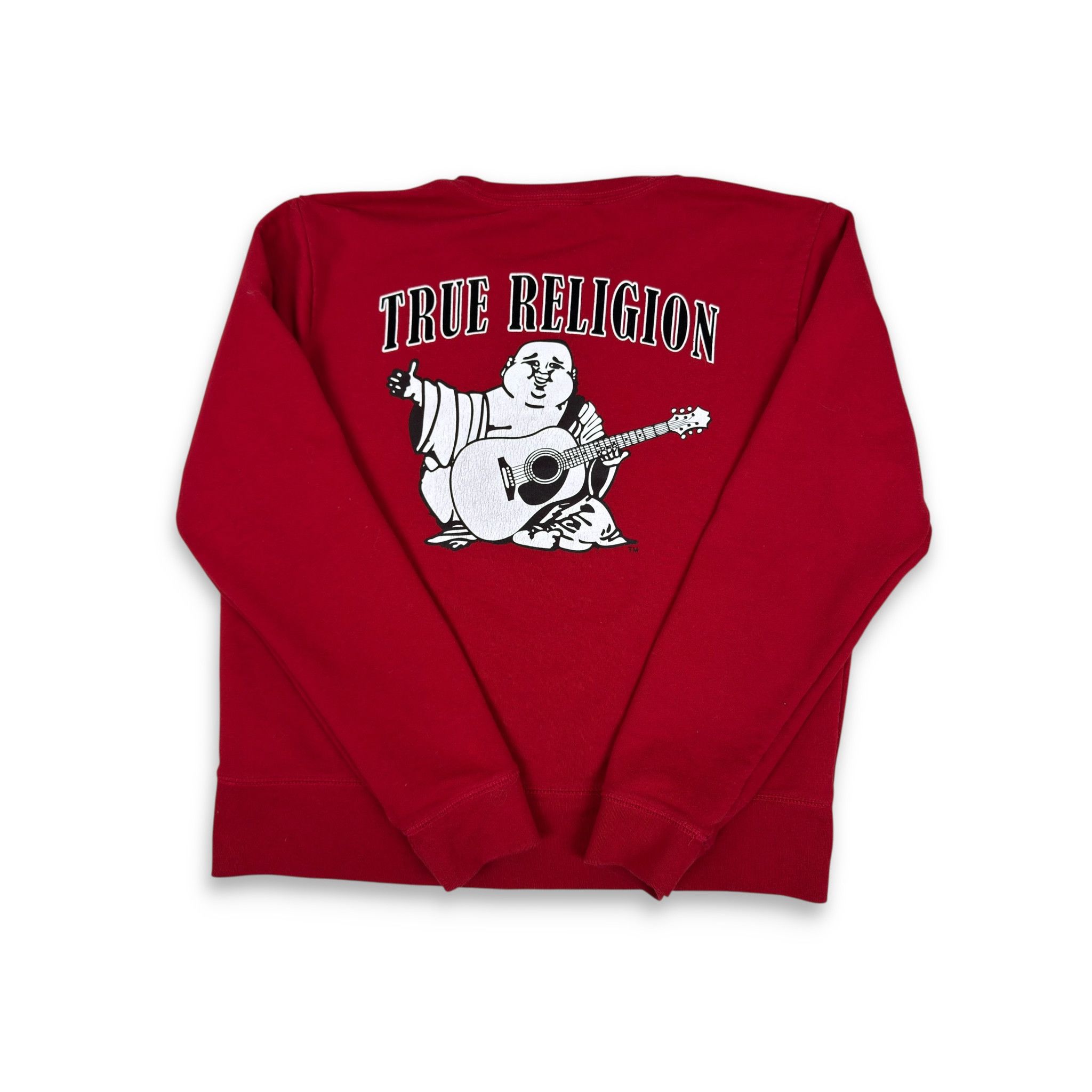 True Religion True Religion Red Buddha Boxy Sweatshirt Medium Size M / US 6-8 / IT 42-44 - 1 Thumbnail