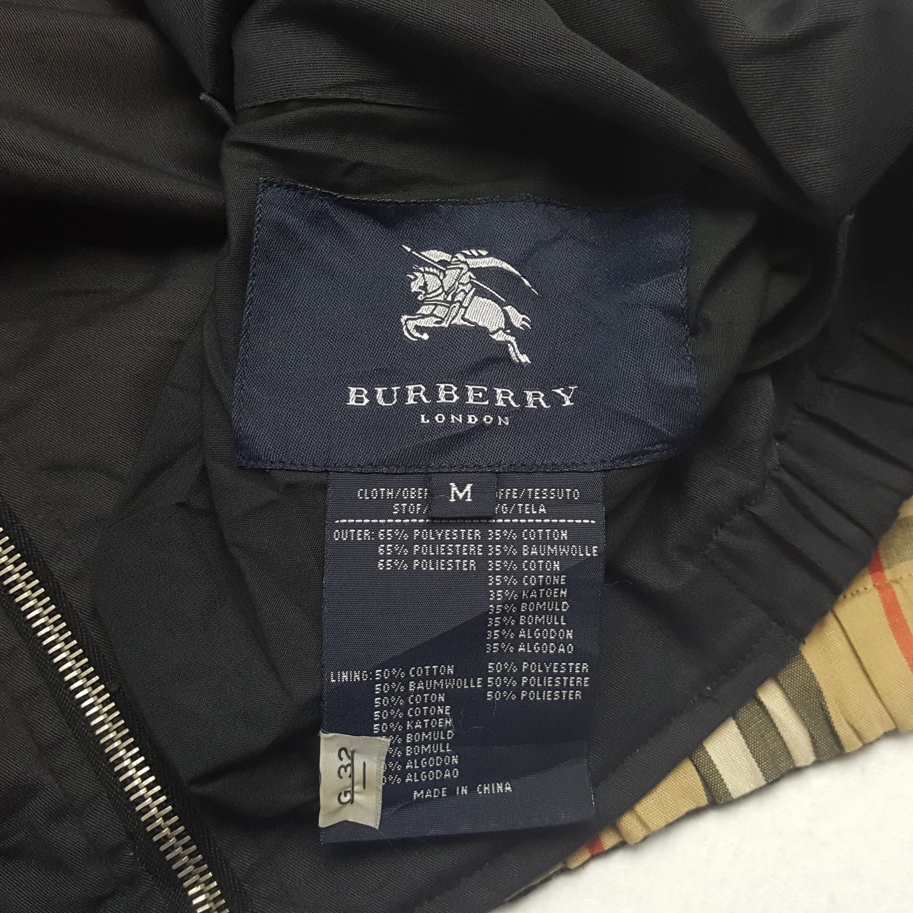 Burberry Vintage Burberry London Nova Check Jacket C317N10 Size US XL / EU 56 / 4 - 8 Thumbnail
