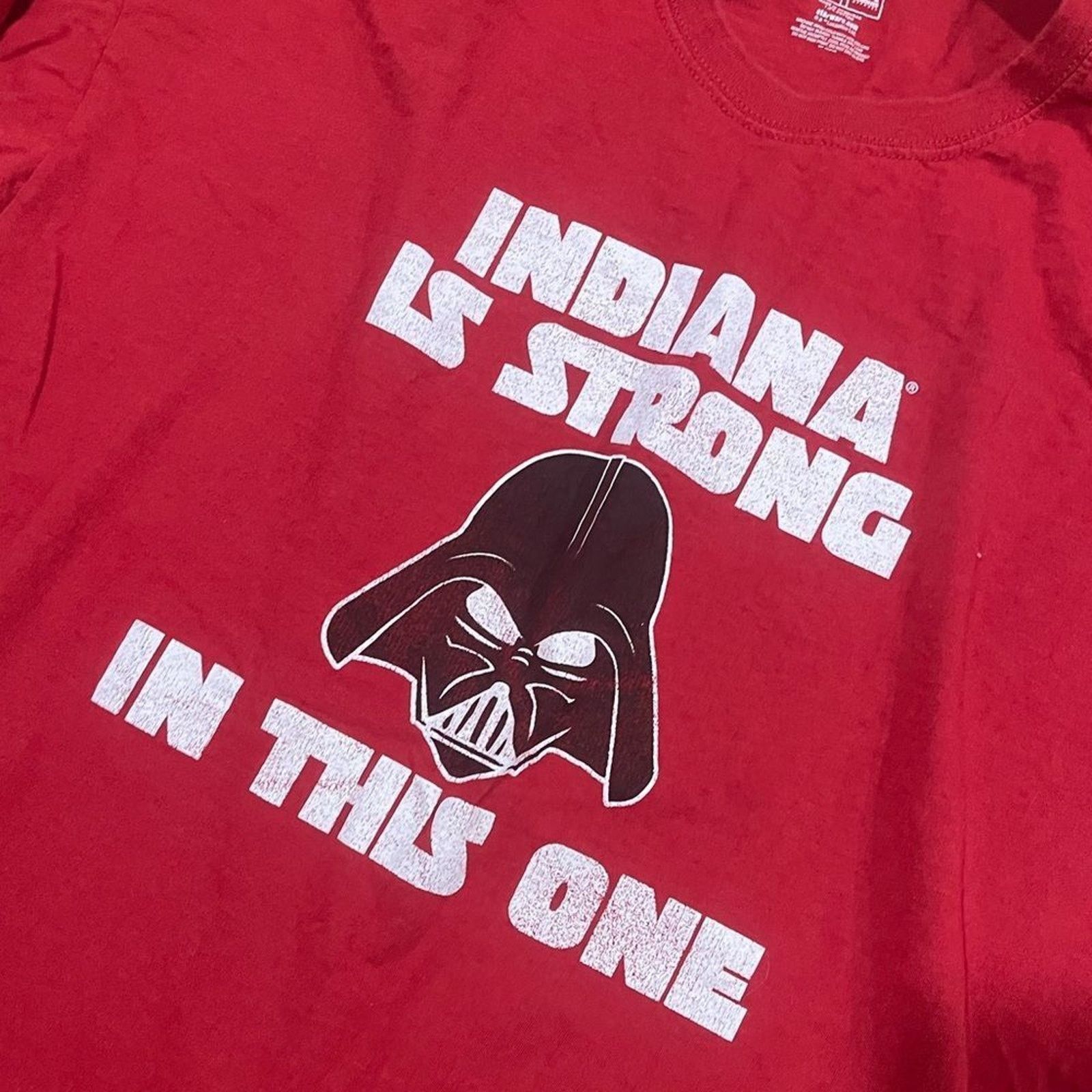 Star Wars Star Wars Darth Vader Graphic T-Shirt Short Sleeve Red XXL Size US XXL / EU 58 / 5 - 2 Thumbnail