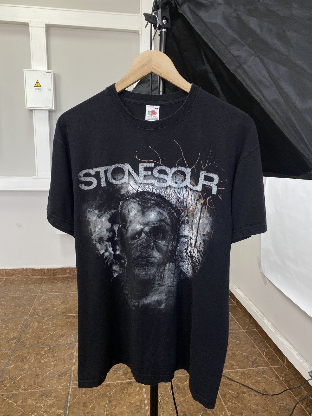 Fruit Of The Loom Vintage Stone Sour Rock Music Tour Band T-Shirt Size US L / EU 52-54 / 3 - 1 Thumbnail