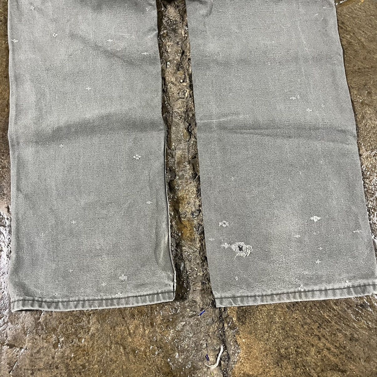 Carhartt × Vintage Crazy Carhartt Style Faded Carpenter Pants Workwear Skater Size US 34 / EU 50 - 4 Thumbnail