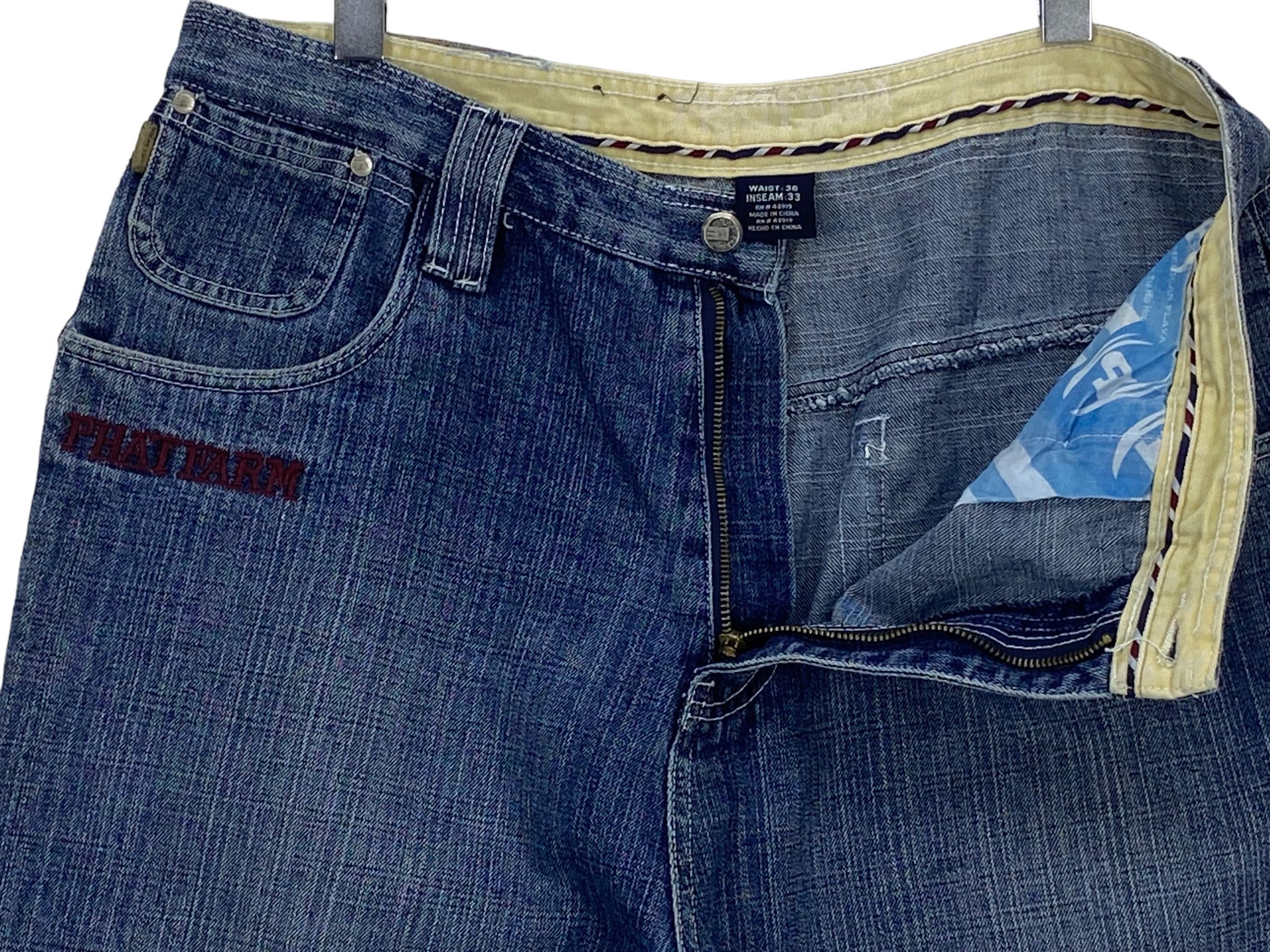 Phat Farm Phat Farm Baggy Jeans Hip Hop Skateboards Jeans Pants Size US 34 / EU 50 - 10 Thumbnail