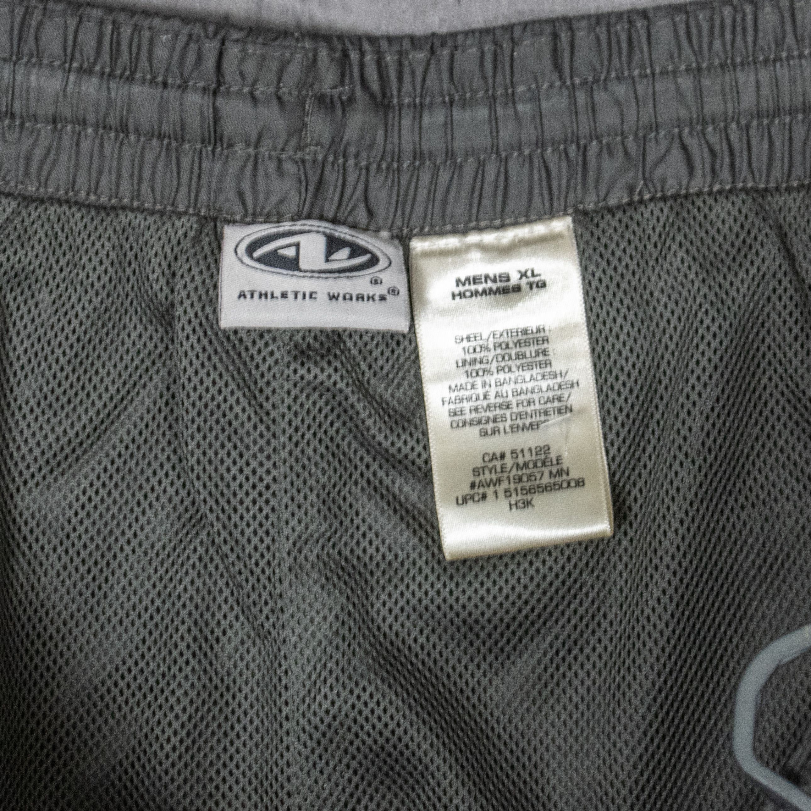 Athletic Works Y2K 00's Grey Baggy Relax Fit Wide Legged Cargo Track Pant's Size US 36 / EU 52 - 9 Thumbnail