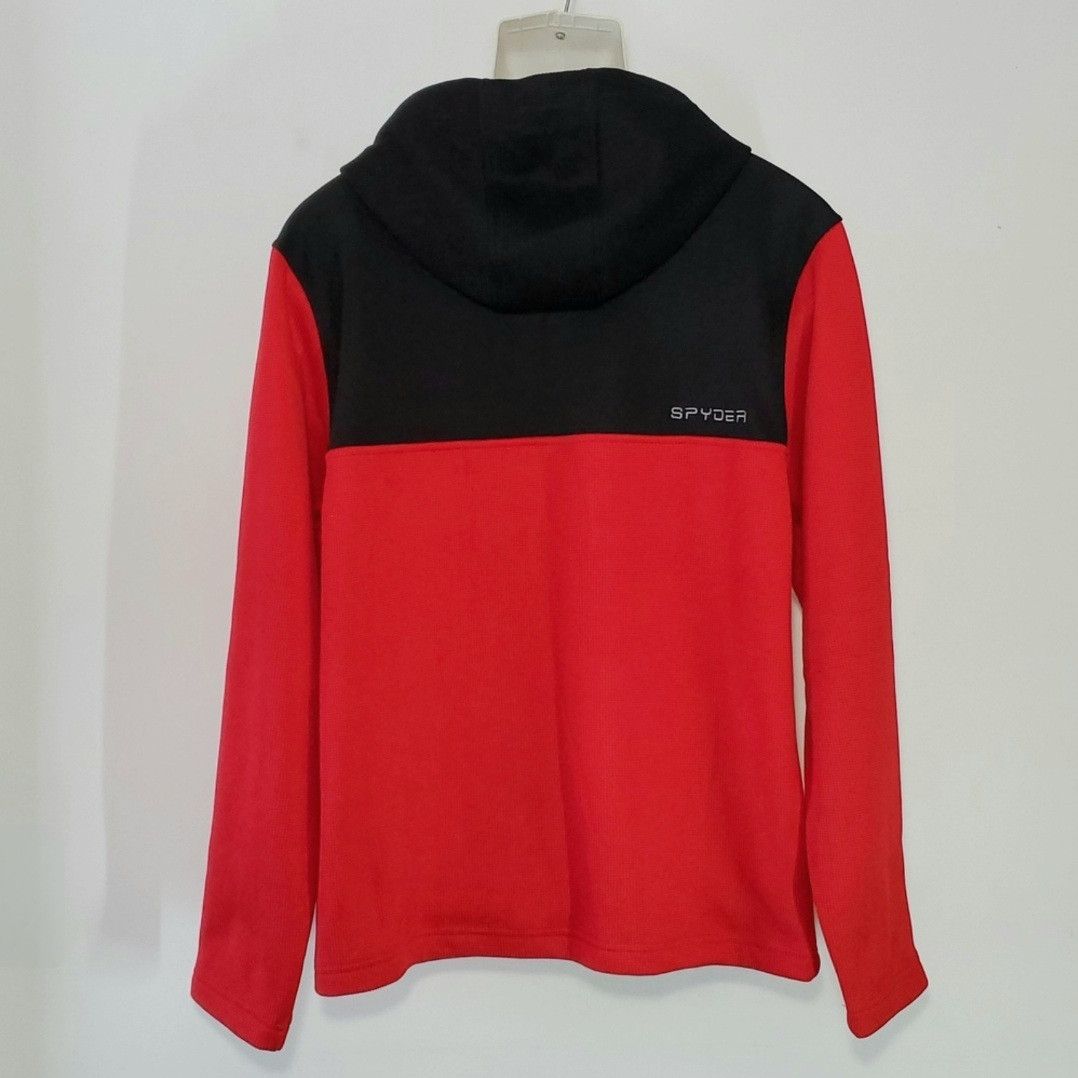 Spyder Spyder Men's L NEW Hoodie Pullover Waffle Thermal Red Black Size US L / EU 52-54 / 3 - 3 Thumbnail