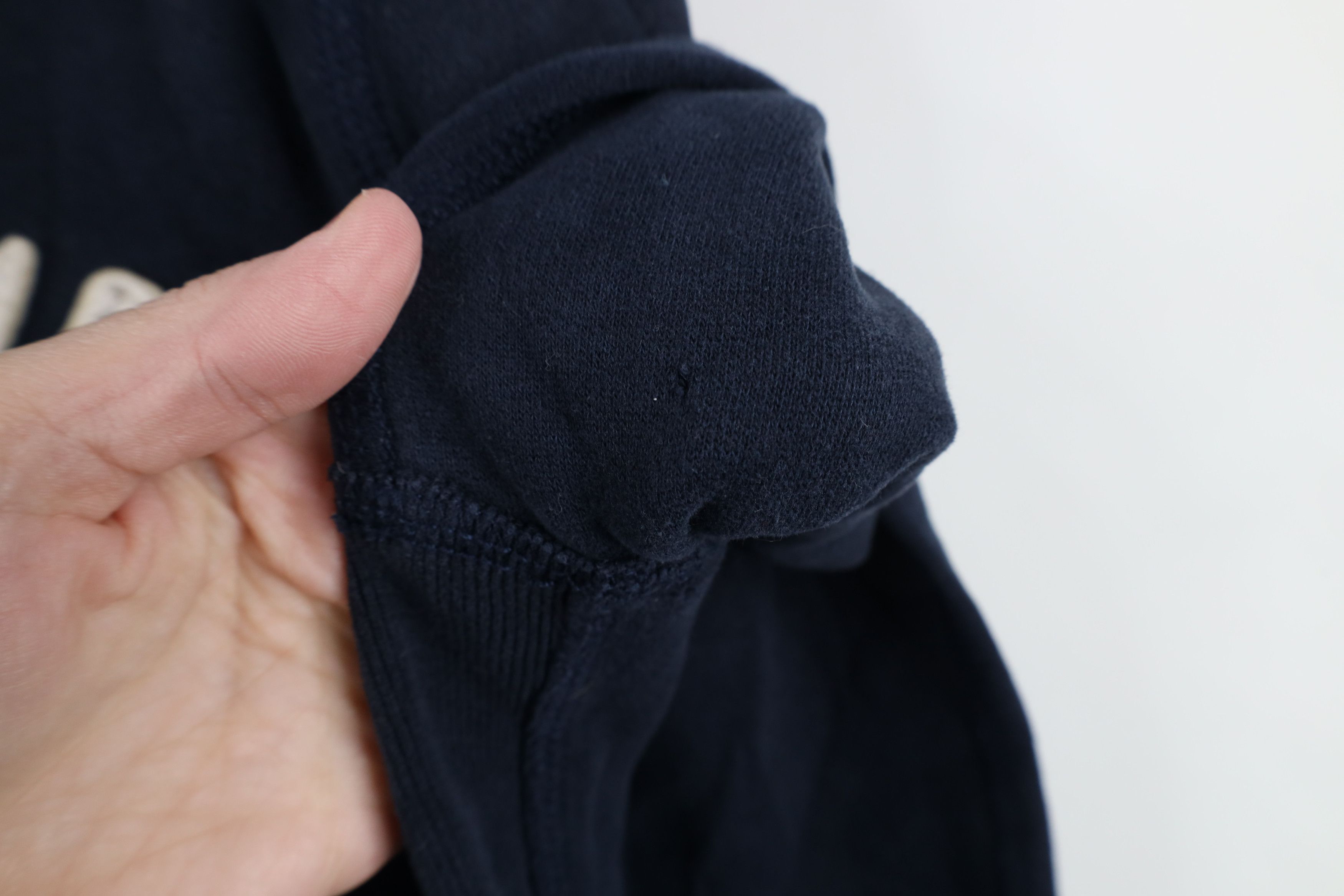 Abercrombie & Fitch × Vintage Vintage Y2K Abercrombie & Fitch Heavy Full Zip Hoodie Blue Size L / US 10 / IT 46 - 6 Thumbnail