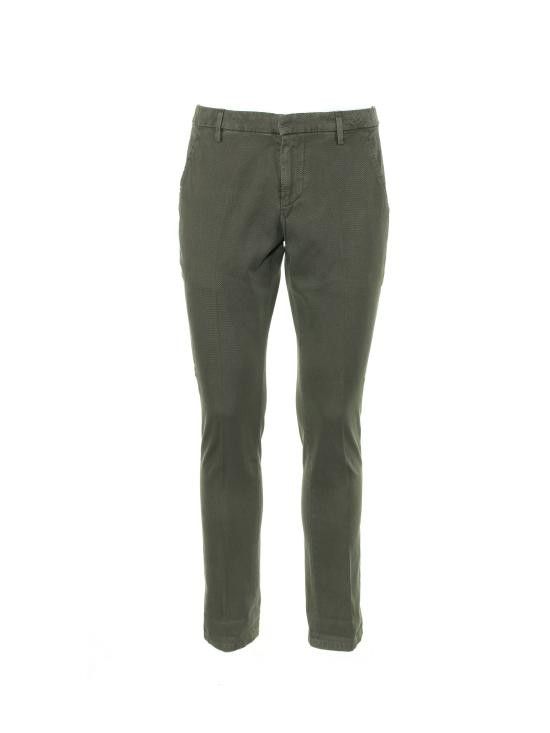 Dondup DONDUP Men Straight Pants UP235 GS0065636 Green Size US 30 / EU 46 - 1 Thumbnail