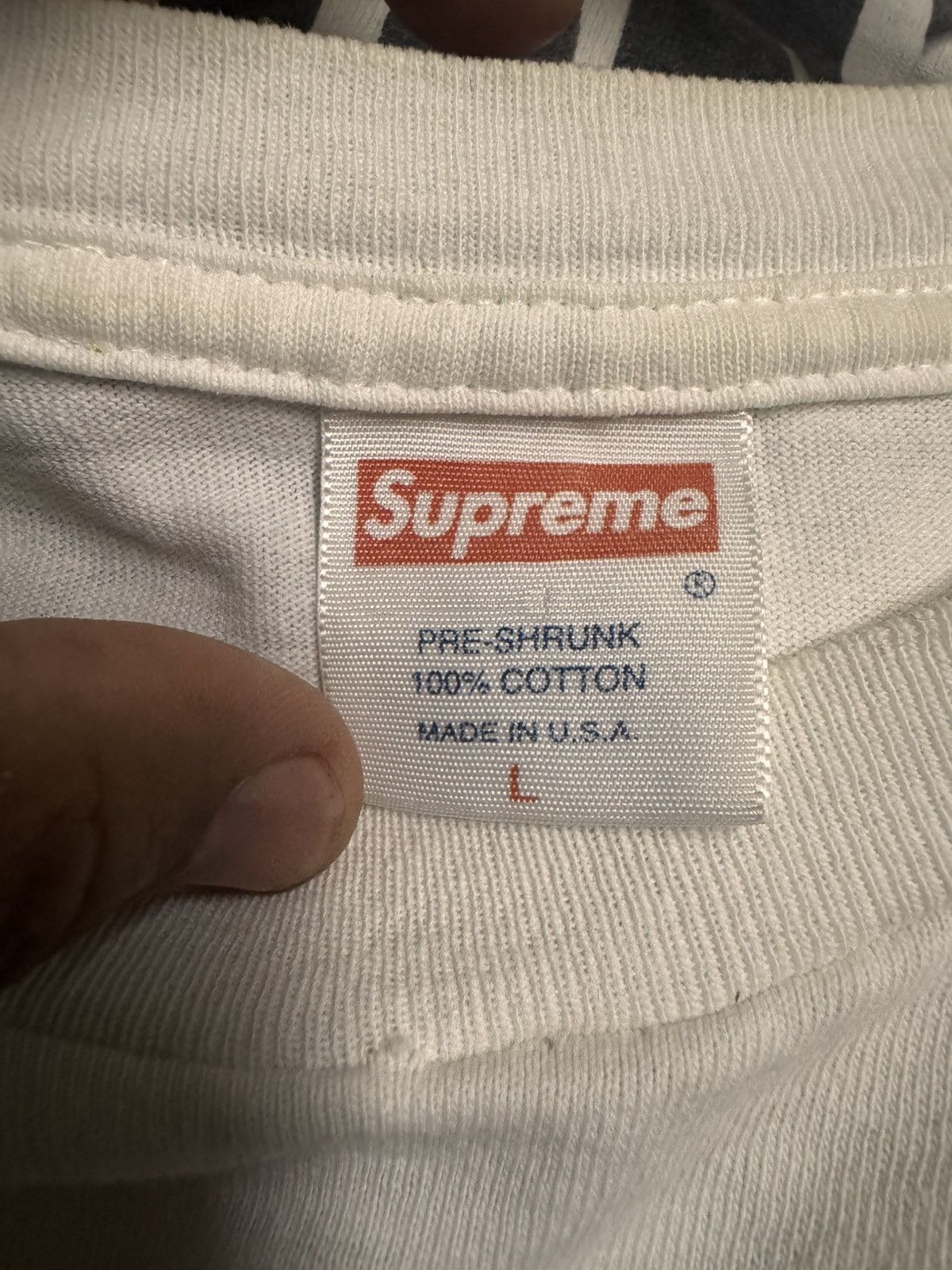 Public Enemy × Supreme Supreme x Public Enemy Tee Size US L / EU 52-54 / 3 - 8 Thumbnail