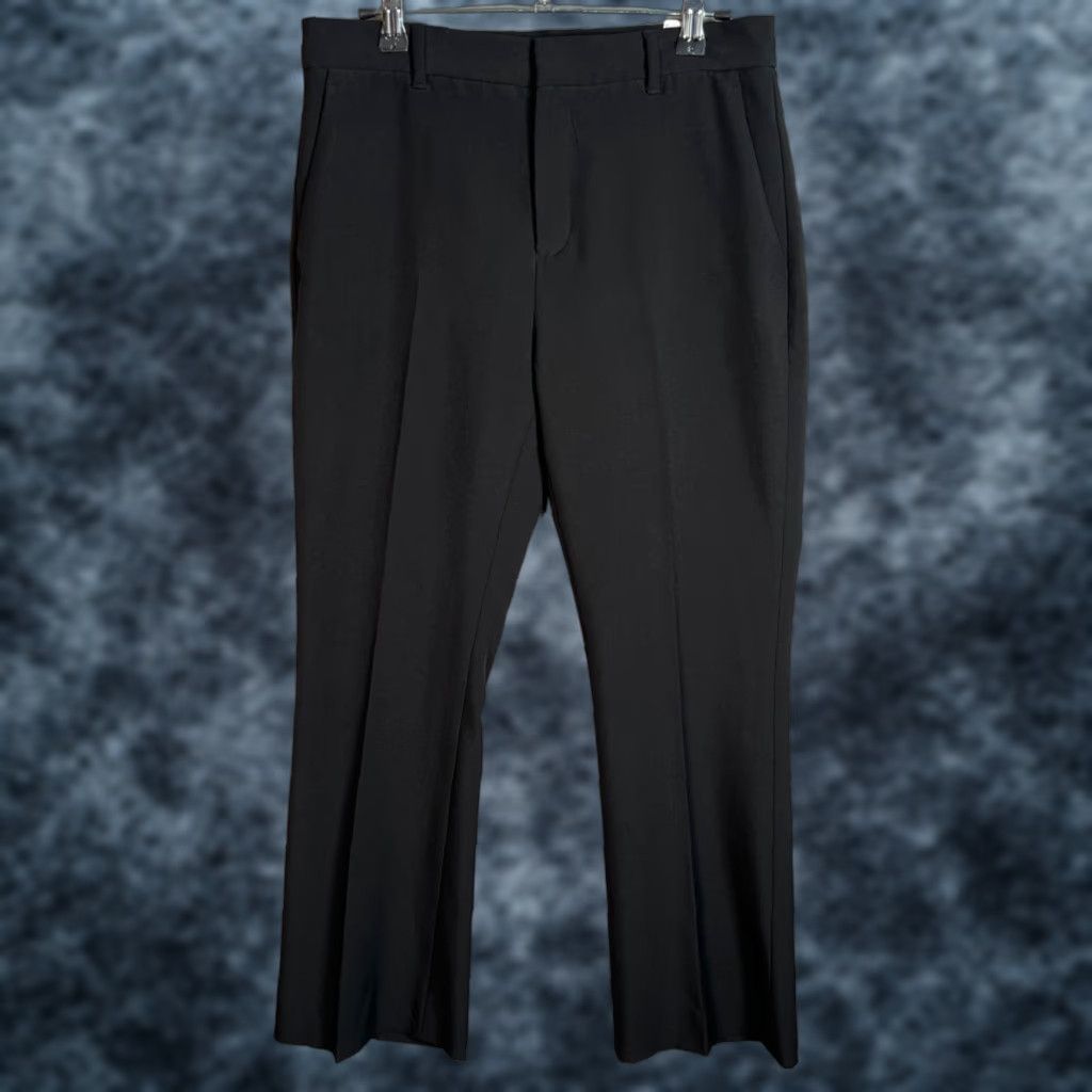 Banana Republic Banana Republic Womens Bootcut Pants Size 2 Black Polyester Blend Size 26" / US 2 / IT 38 - 1 Thumbnail