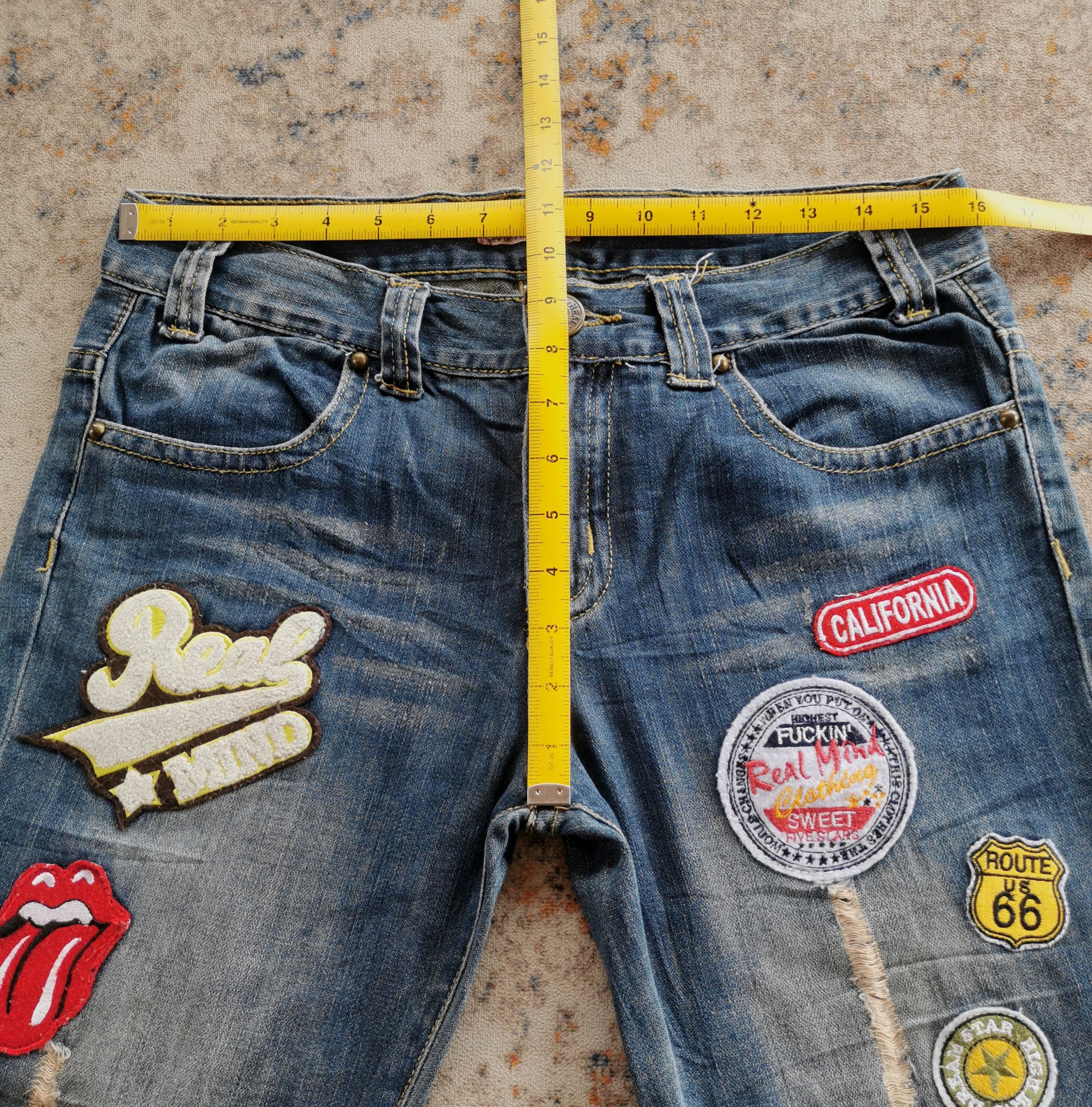 Kapital Realmind Flared Customized Vintage Patch Jeans Style KAPITAL Size US 31 - 8 Thumbnail
