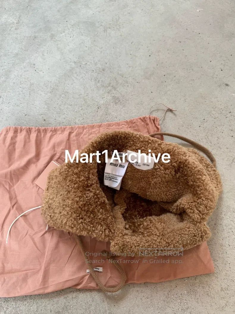 Miu Miu Miu Miu size L Teddy plush lei feng hat Size ONE SIZE - 5 Thumbnail