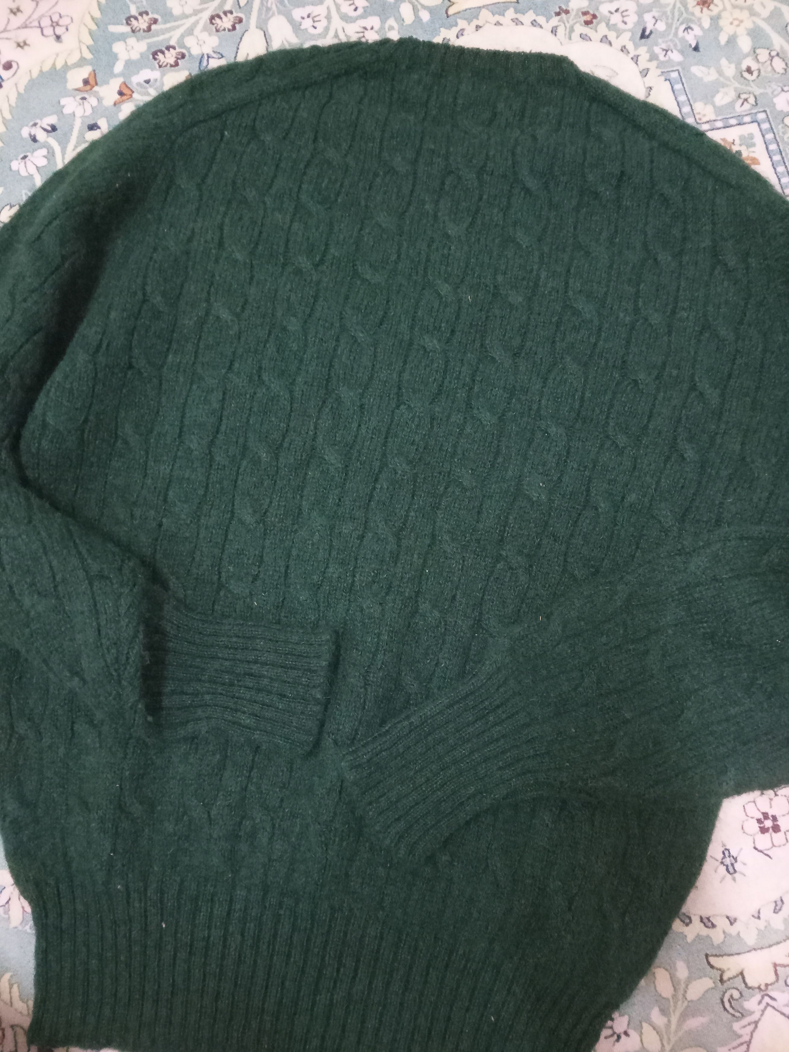 Polo Ralph Lauren Polo Ralph Lauren Cable Knit Wool Sweater Size US L / EU 52-54 / 3 - 9 Thumbnail