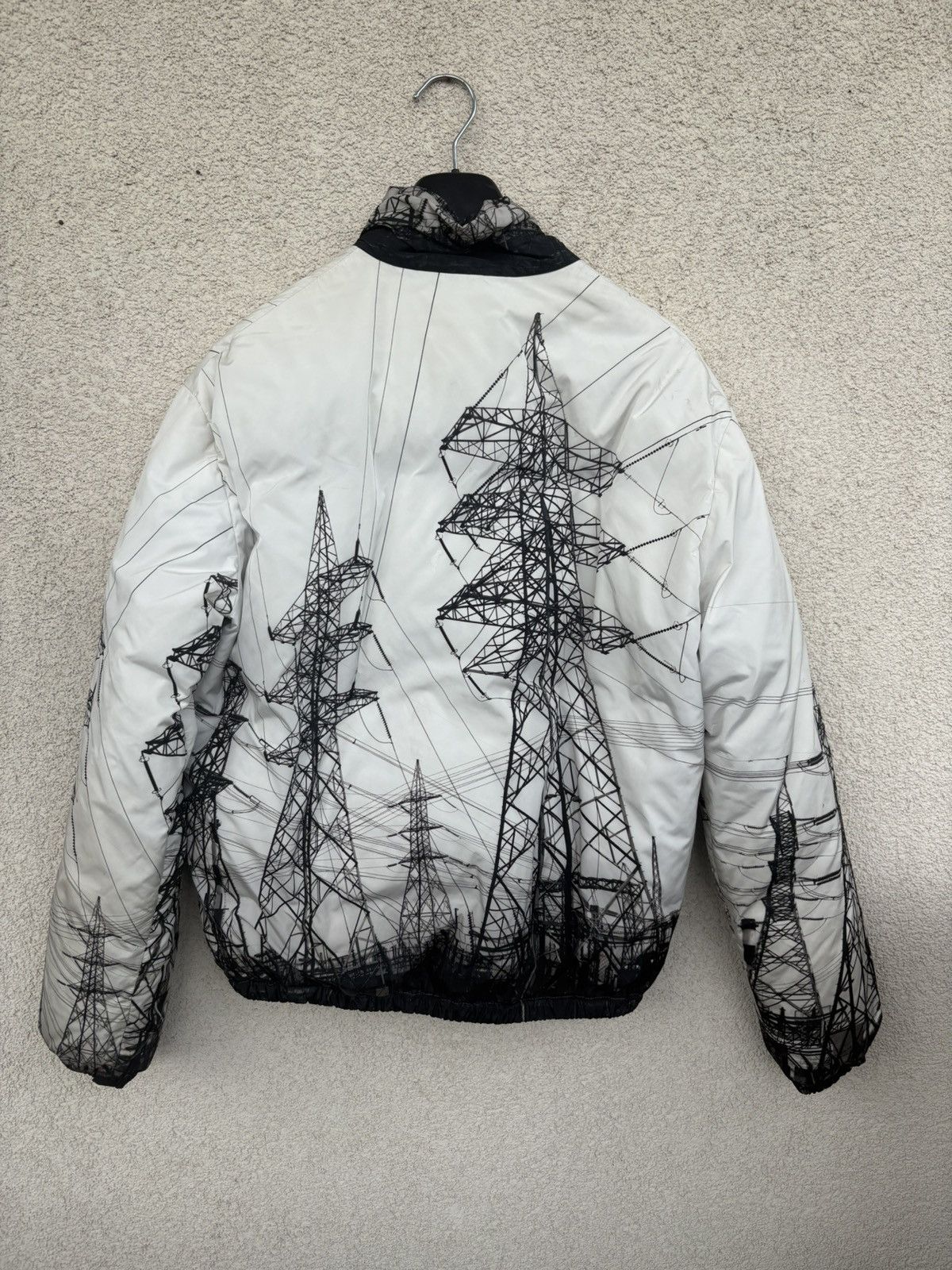 Dsquared2 DSQUARED2 "Electric Tower" Pylon Print Puffer Jacket it48 Size US M / EU 48-50 / 2 - 2 Thumbnail