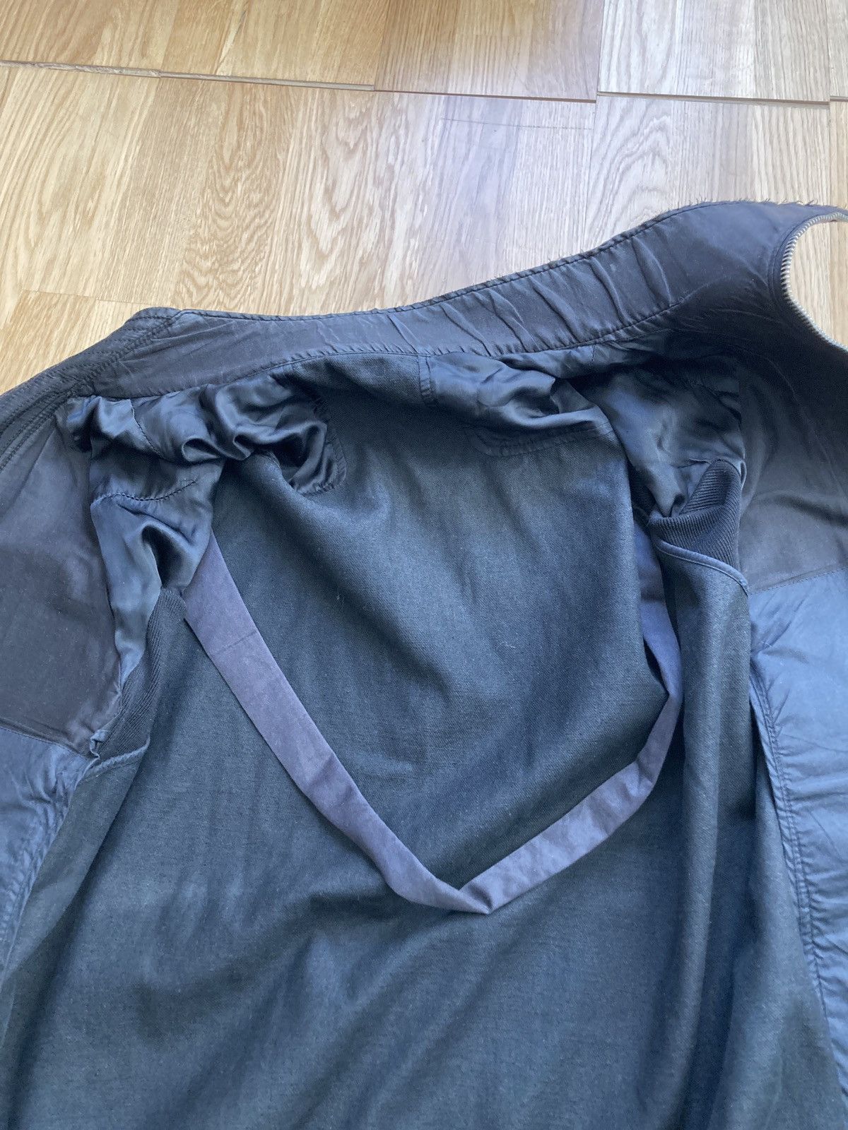 Rick Owens S/S 11 „ANTHEM“ Blistered Lamb Calf Leather Jacket M Size US M / EU 48-50 / 2 - 19 Thumbnail