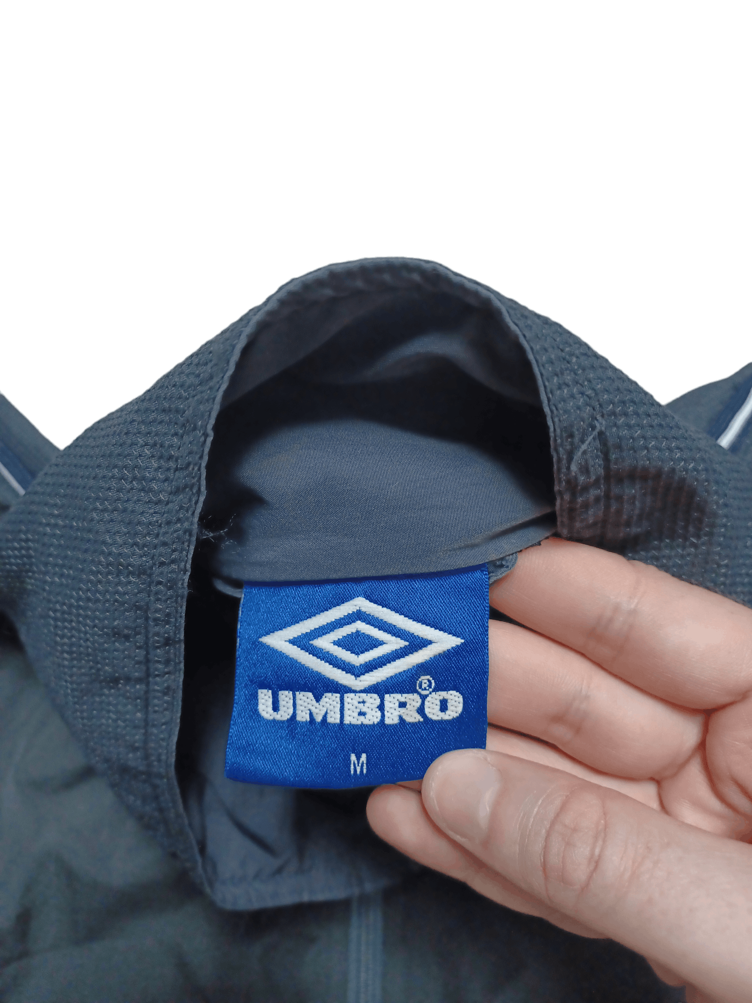 Umbro UMBRO NYLON TRACKING JACKET VINTAGE 90S DRILL SOCCER OVERSIZ Size US M / EU 48-50 / 2 - 6 Thumbnail