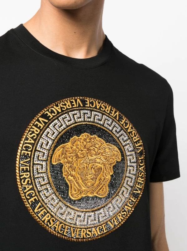 Other Versace Medusa embroidered short sleeves Size US M / EU 48-50 / 2 - 6 Thumbnail