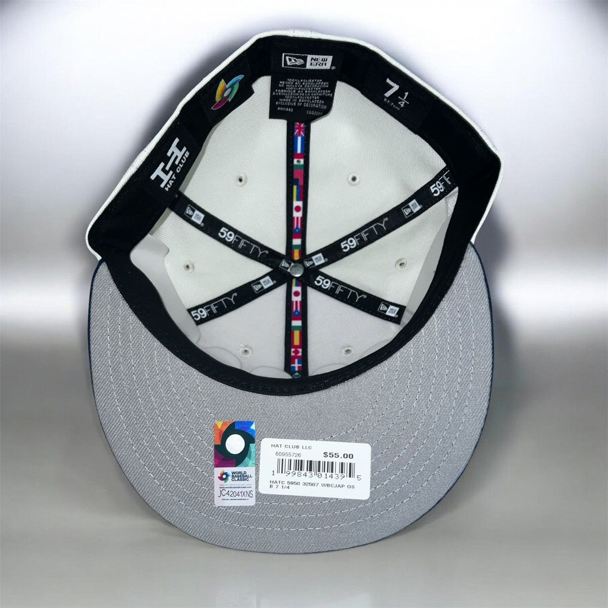 Hat Club JAPAN NEW ERA 59FIFTY HAT CLUB WBC FITTED CAP OFF WHITE Size ONE SIZE - 5 Thumbnail
