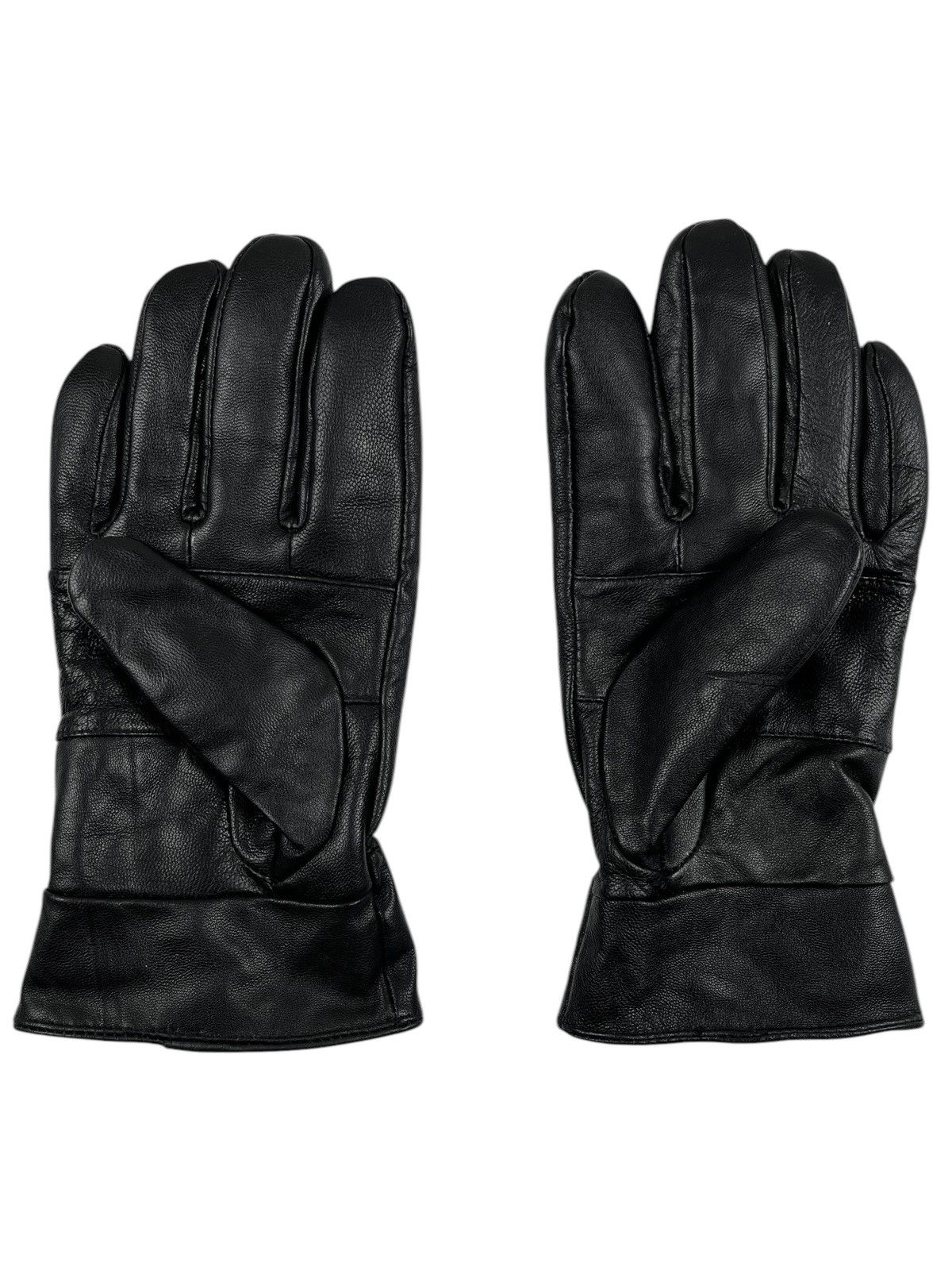 Number (N)ine Number (N)ine Faux Leather Furry Lined Gloves Size ONE SIZE - 2 Thumbnail