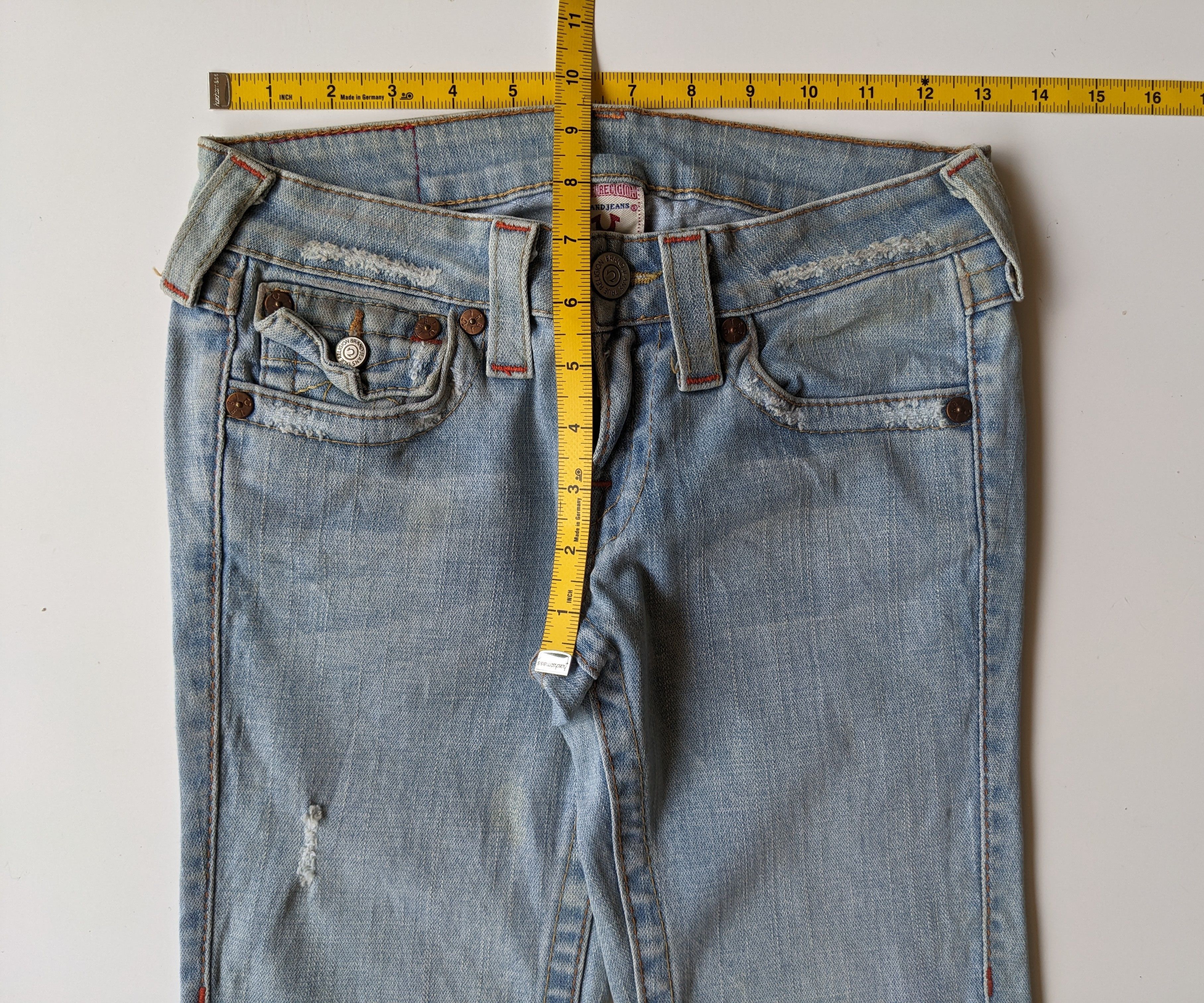Jean × Le Grande Bleu (L.G.B.) × True Religion True Religion flare jeans bootcut Size 26" / US 2 / IT 38 - 6 Thumbnail