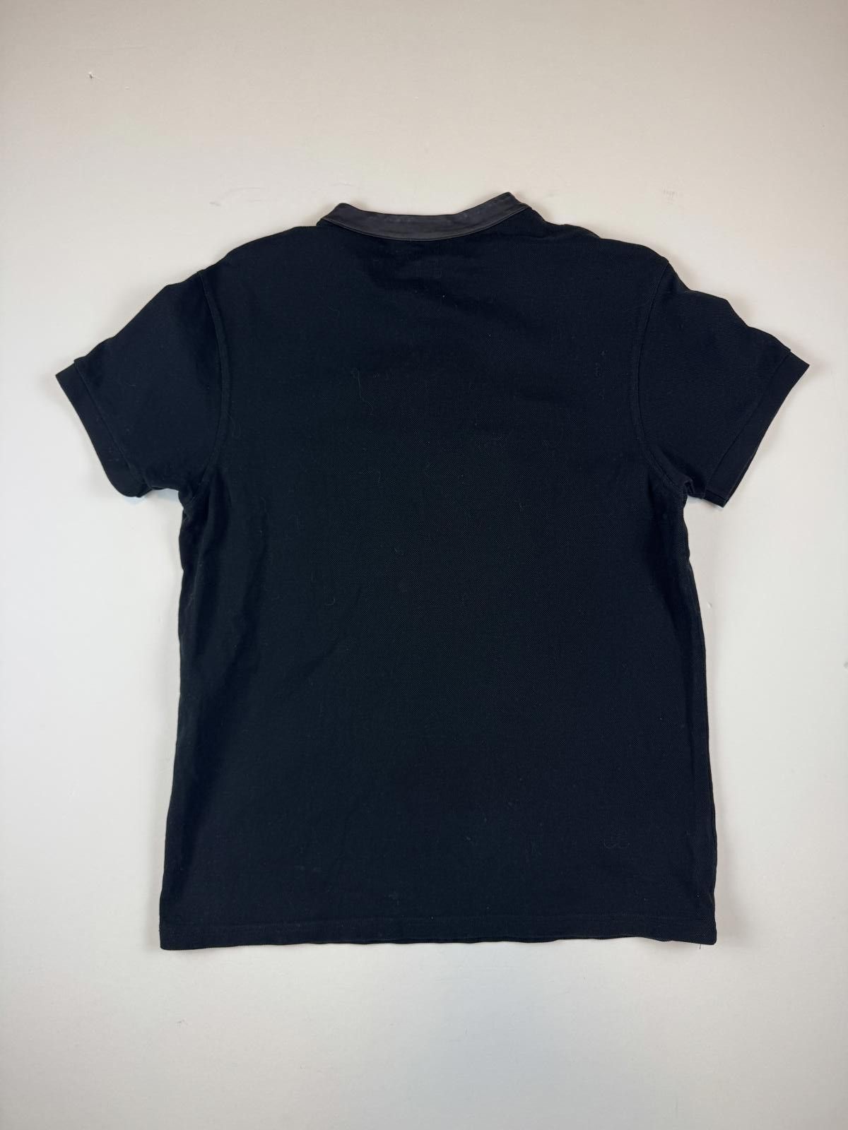 Saint Laurent Paris Saint Laurent 2014 Leather Mandarin Collar Polo Size US L / EU 52-54 / 3 - 2 Thumbnail