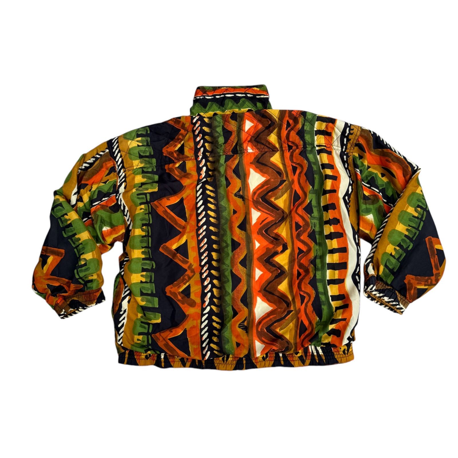 Other Vintage 90s Marshall Rousso tribal wind breaker zip jacket Size M / US 6-8 / IT 42-44 - 3 Thumbnail