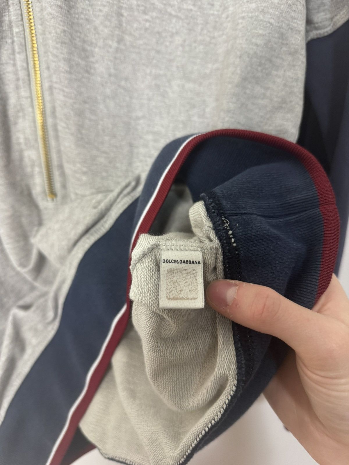 Dolce & Gabbana Dolce Gabbana “We Made It” Archive Half Zip Pullover D&G Size US M / EU 48-50 / 2 - 14 Thumbnail
