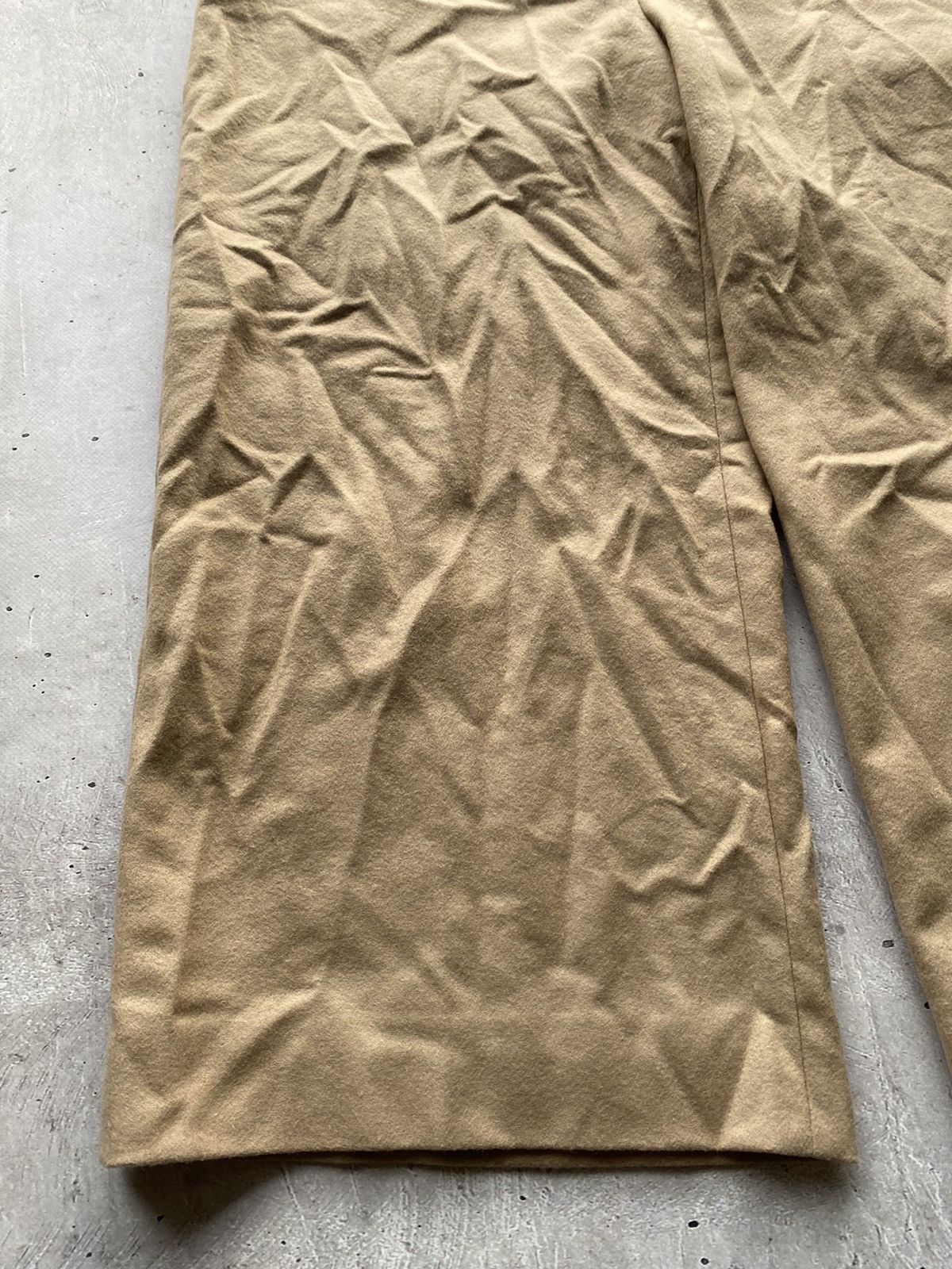 Max Mara Rare Max Mara Studio 100% Pure New Wool Cropped Sweatpants Size 36" / US 14 / IT 50 - 3 Thumbnail