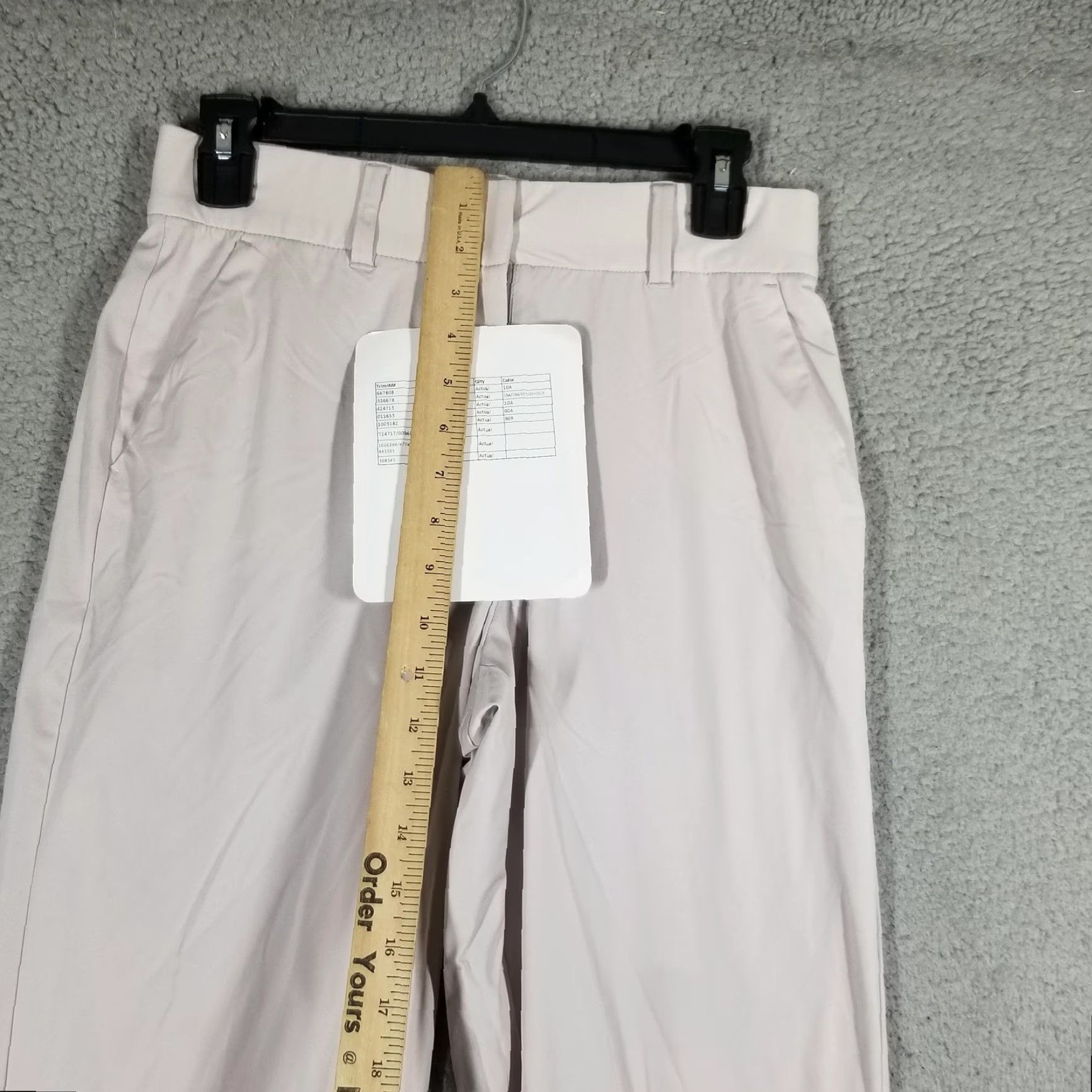 Nike Nike Dri-FIT Pants Womens Small Light Pink Golf FD5607 Rare Color Sample Size 28" / US 6 / IT 42 - 5 Thumbnail
