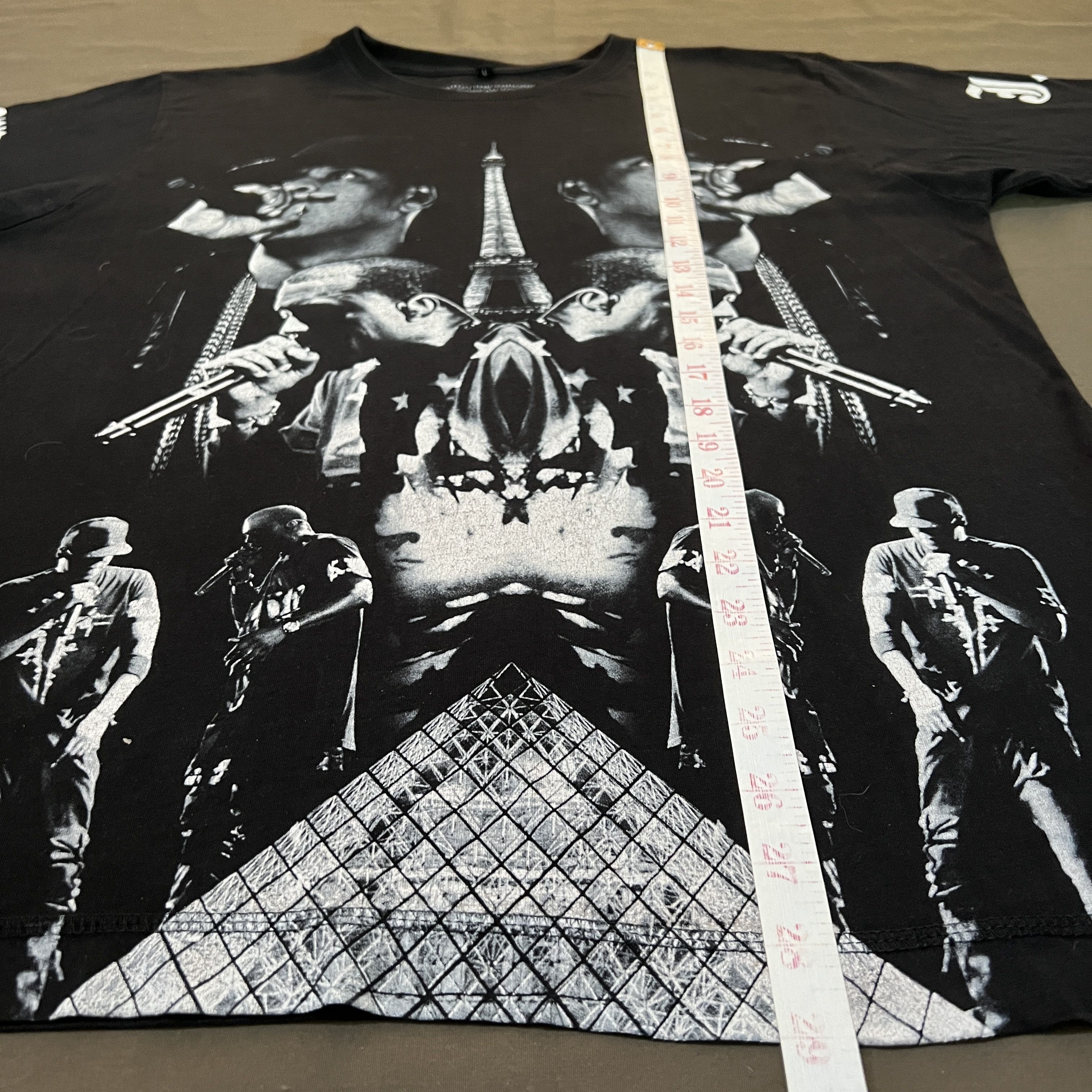 Jay-Z Jay Z Kanye West Watch The Throne European Tour Tee Size US L / EU 52-54 / 3 - 11 Thumbnail