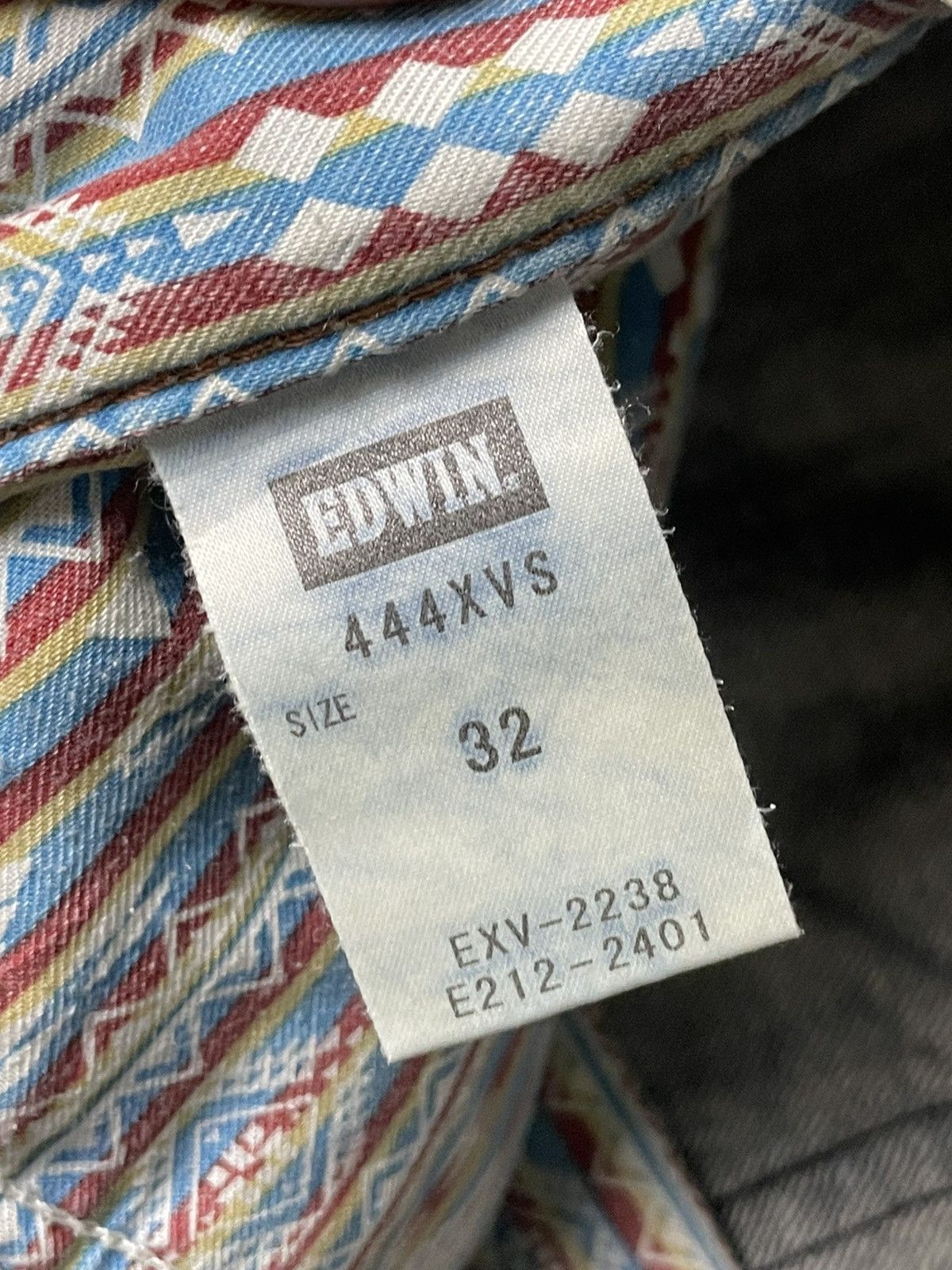 Edwin × Vintage Exclusive Vintage Edwin Distressed Denim (89) Size US 34 / EU 50 - 9 Thumbnail