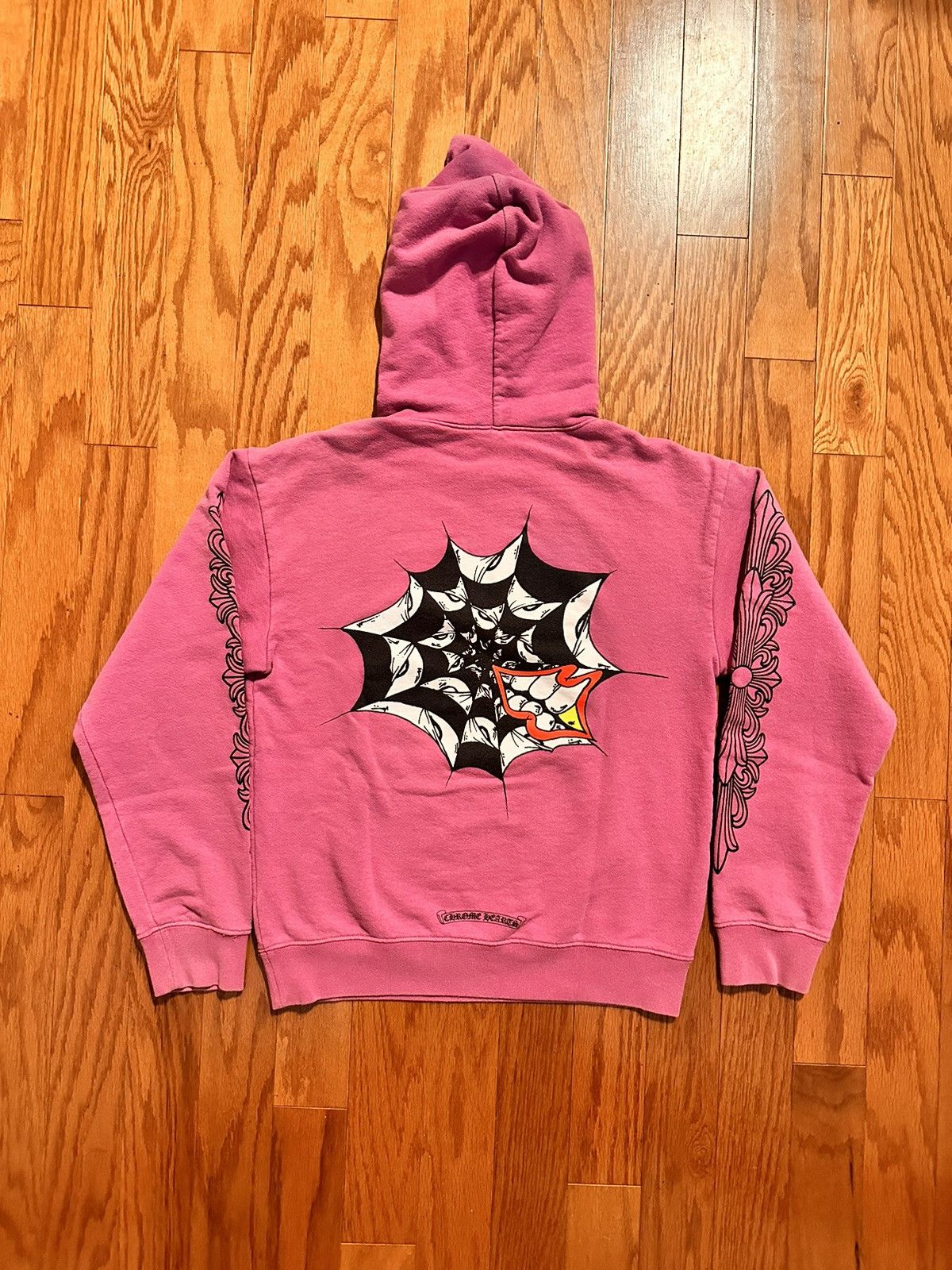 CHROME HEARTS MATTY BOY SPIDER WEB HOODIE - PROJECT BLITZ