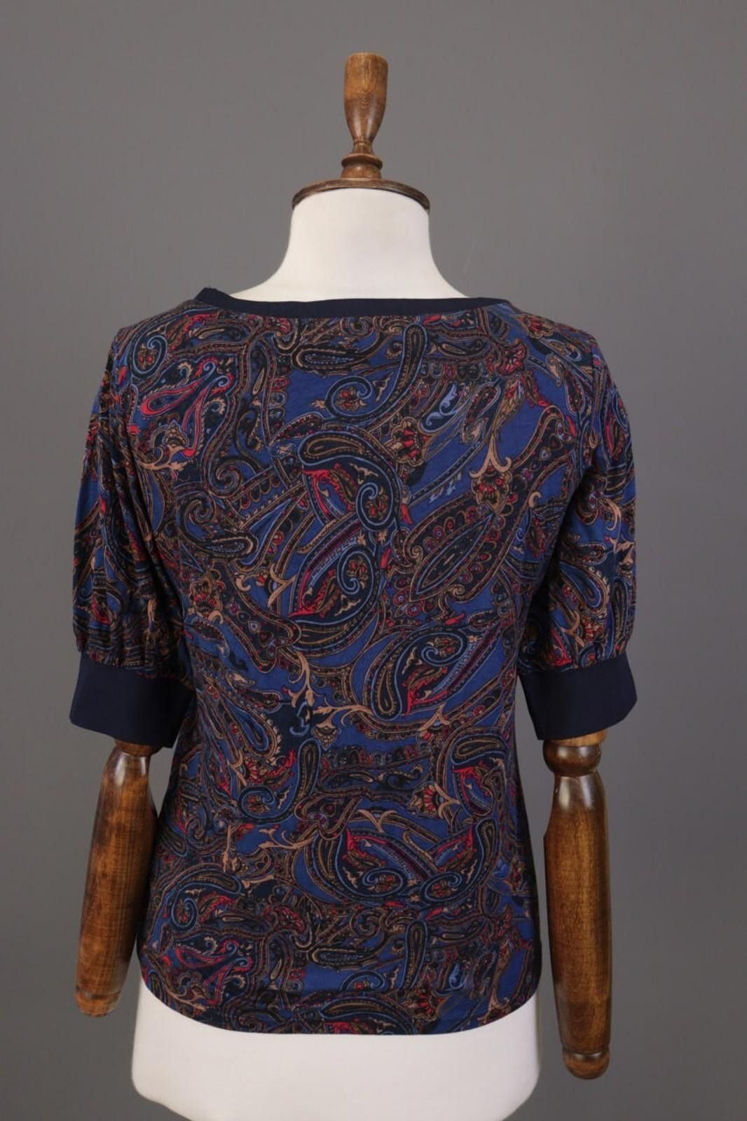 Lauren Ralph Lauren BNWT Lauren Ralph Lauren Multicolor Paisley Top Shirt Size S Size S / US 4 / IT 40 - 9 Thumbnail