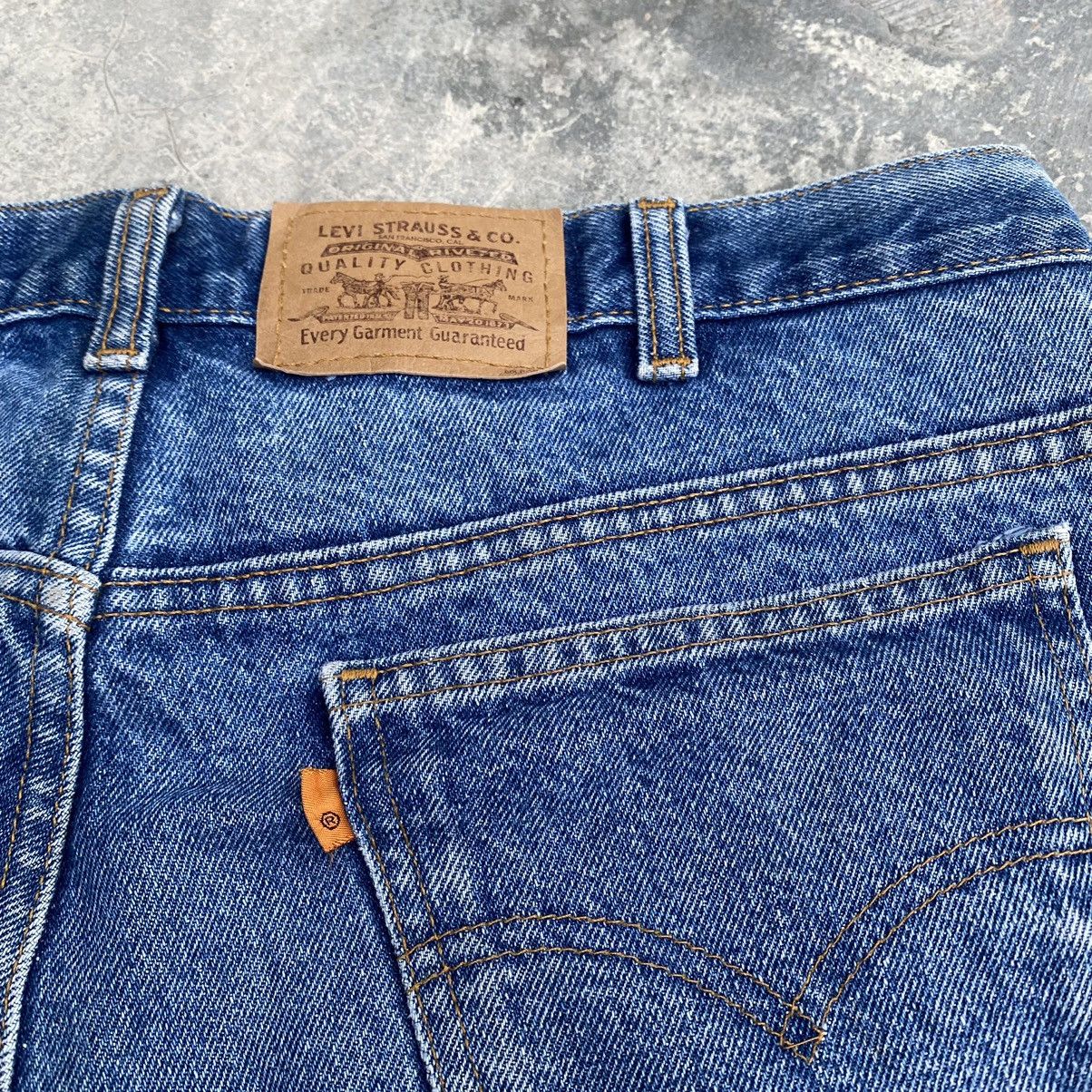 Levi's Vintage Clothing Vintage Orange Tab distressed jeans LV002 Size US 38 / EU 54 - 8 Thumbnail