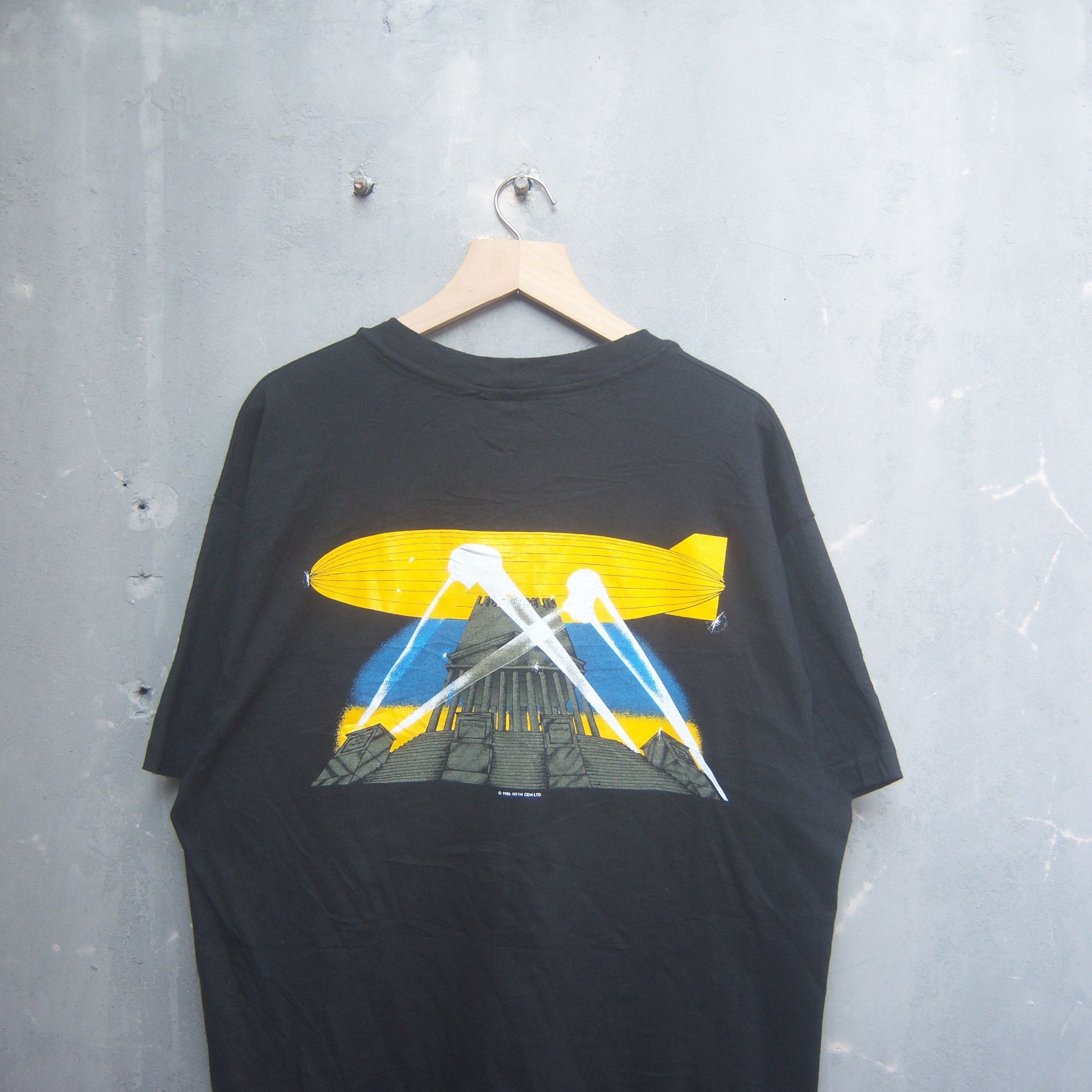 Band Tees × Hanes × Vintage 1986 Led Zeppelin Near Deadstock Size US L / EU 52-54 / 3 - 11 Thumbnail