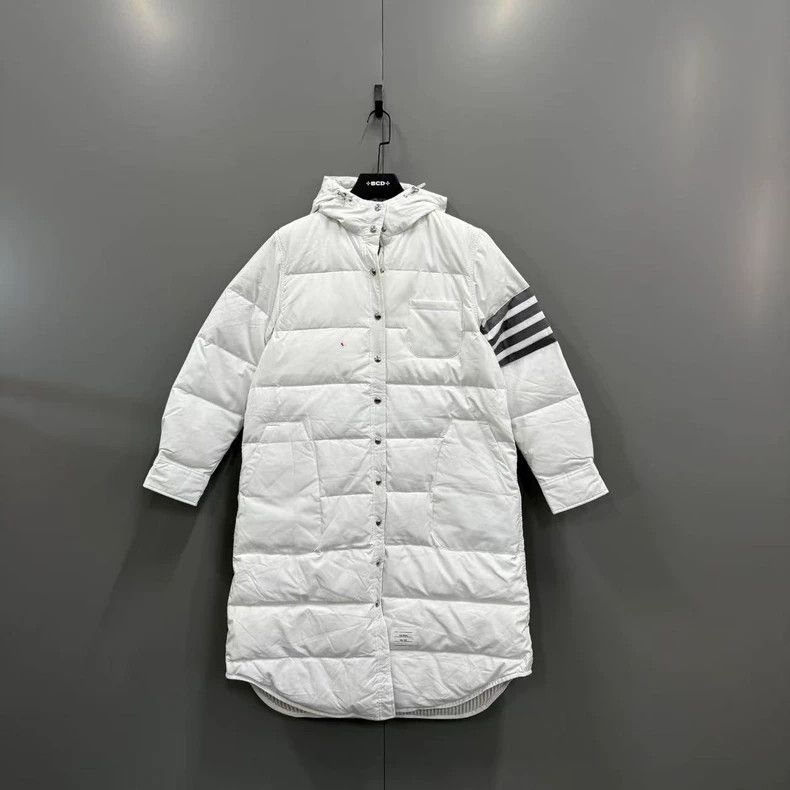 Thom Browne Thom Browne Classic four-striped hooded down jacket 2506-Ne Size US S / EU 44-46 / 1 - 1 Thumbnail