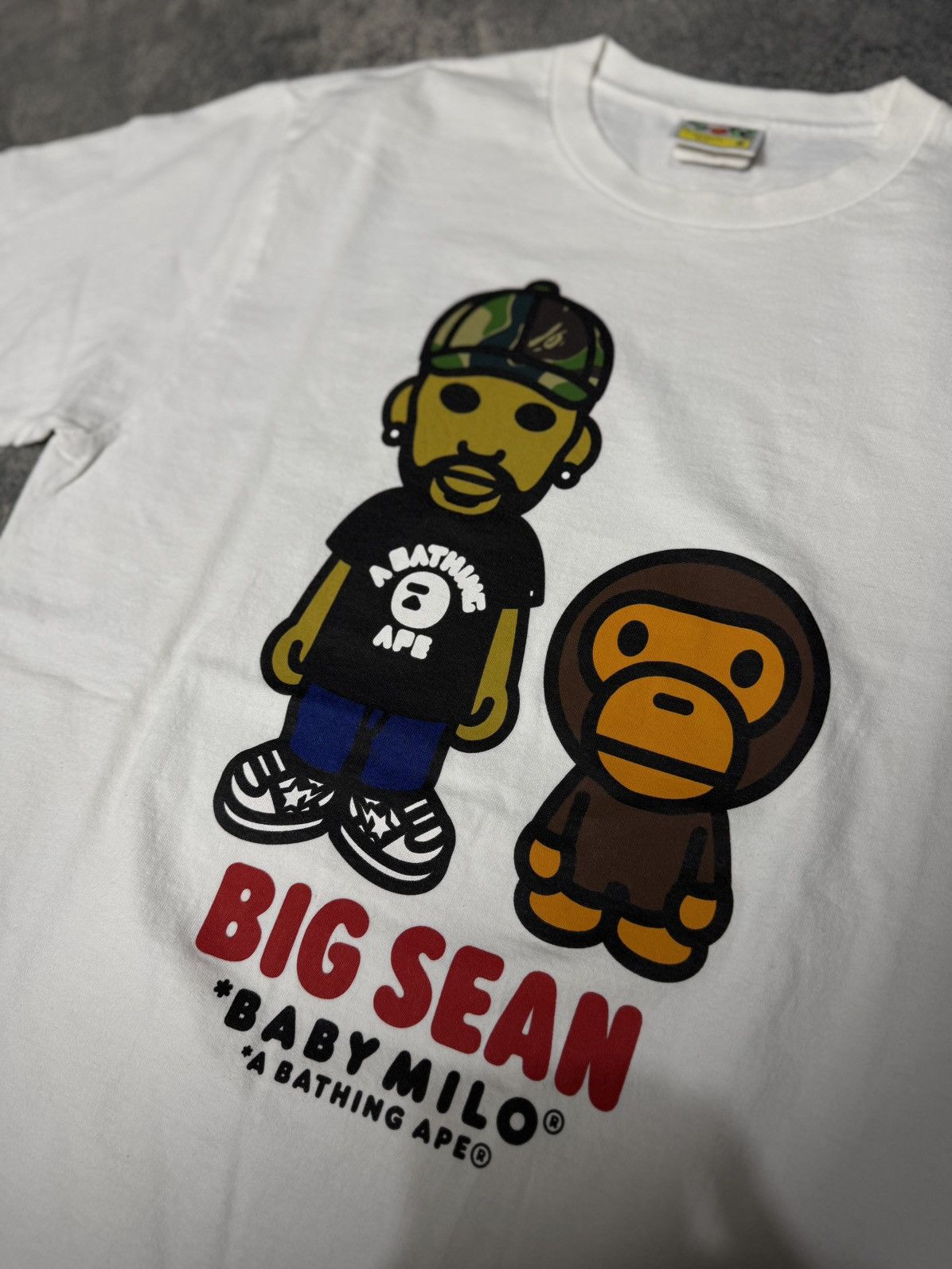 Bape Bape X Big Sean Baby Milo Tee Size US M / EU 48-50 / 2 - 2 Thumbnail