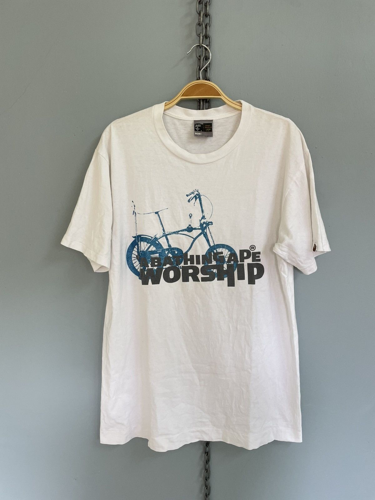Bape Vintage A Bathing Ape Worship t shirt Size US L / EU 52-54 / 3 - 1 Thumbnail
