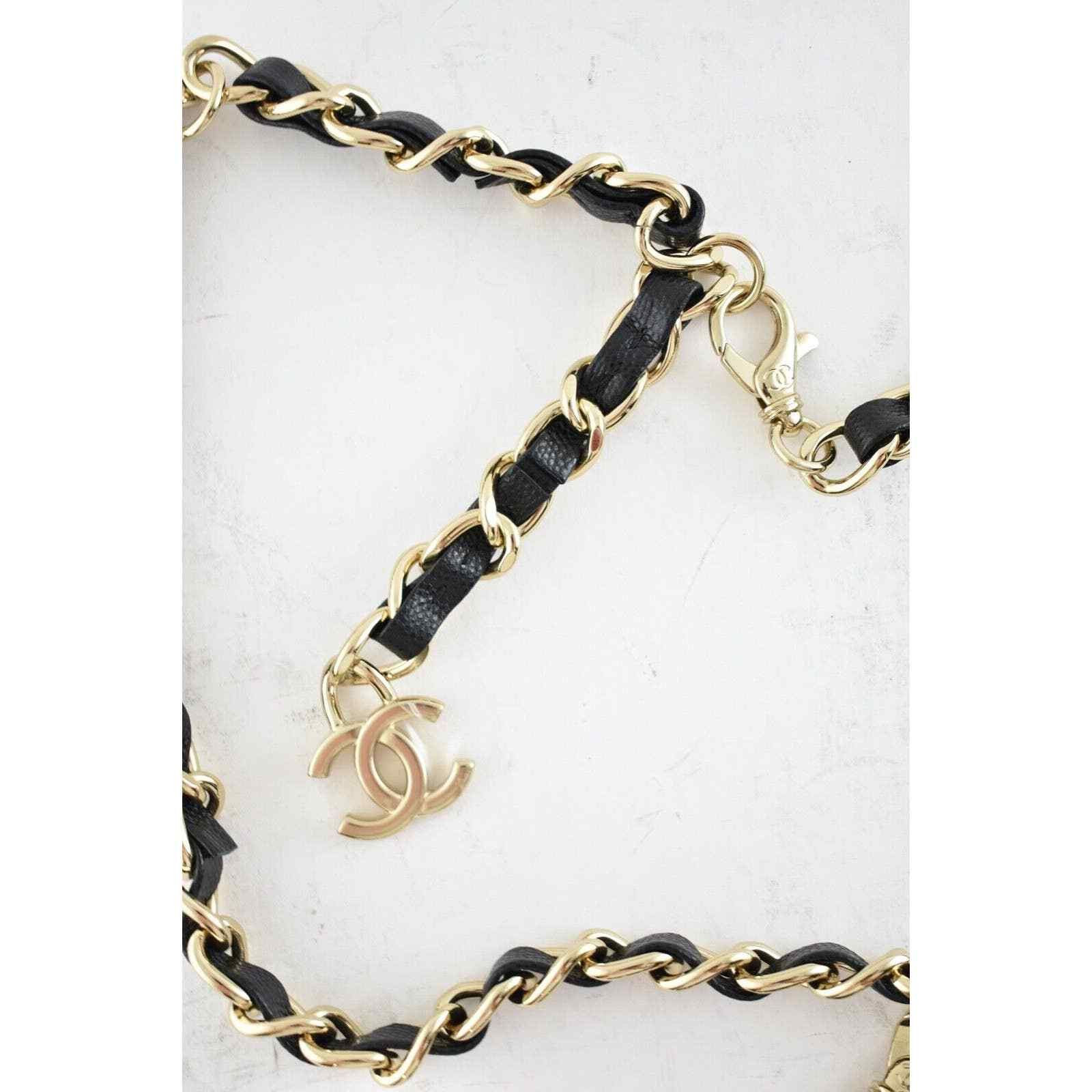 Chanel Chanel Mini Chain Classic Gold Card Belt Waist Necklace Bag Size ONE SIZE - 8 Thumbnail